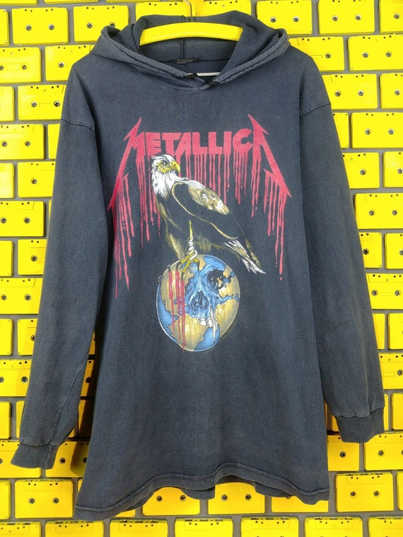 metallica hooded shirt - Gem