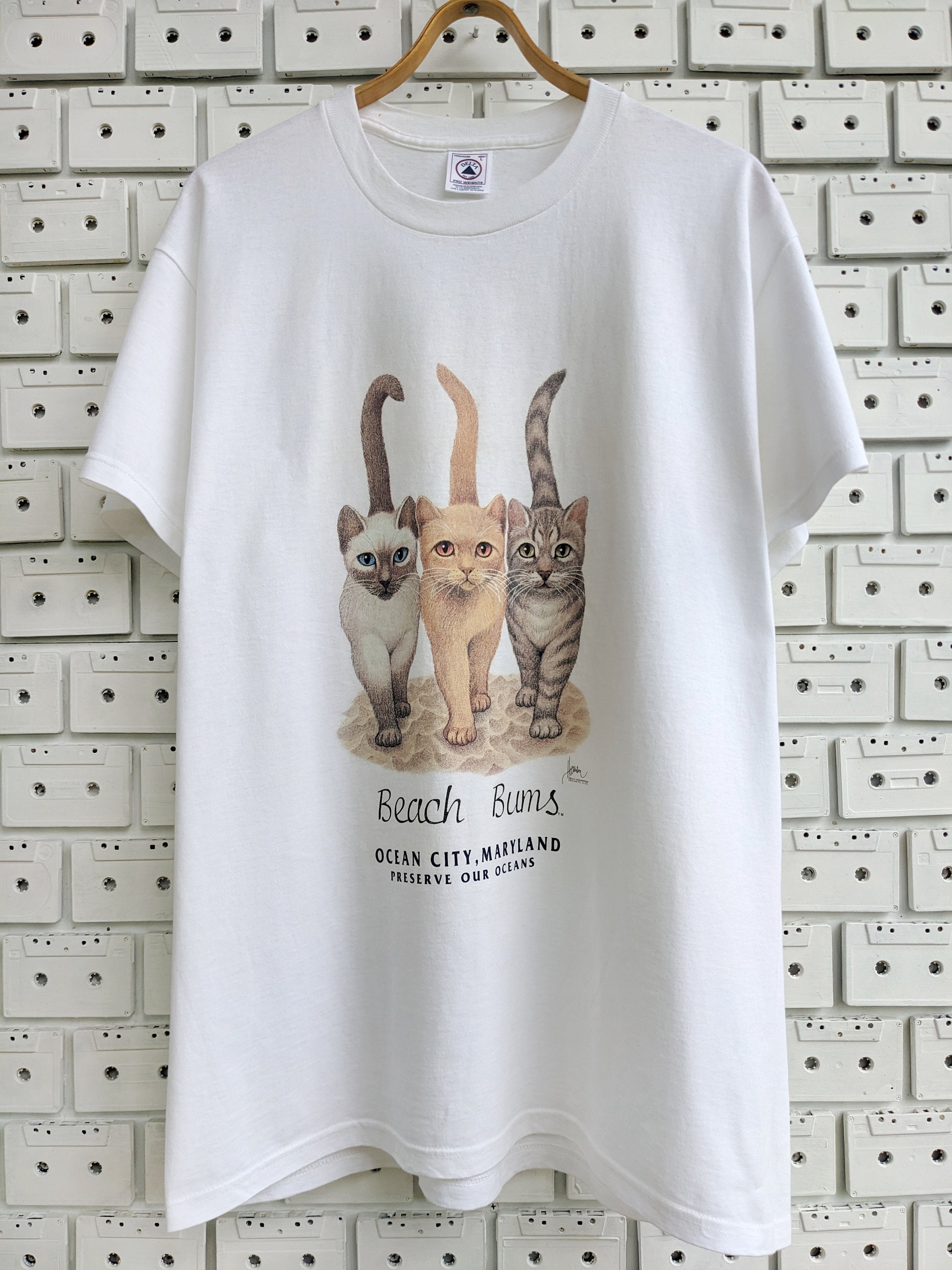 90s Cat Shirt - Etsy