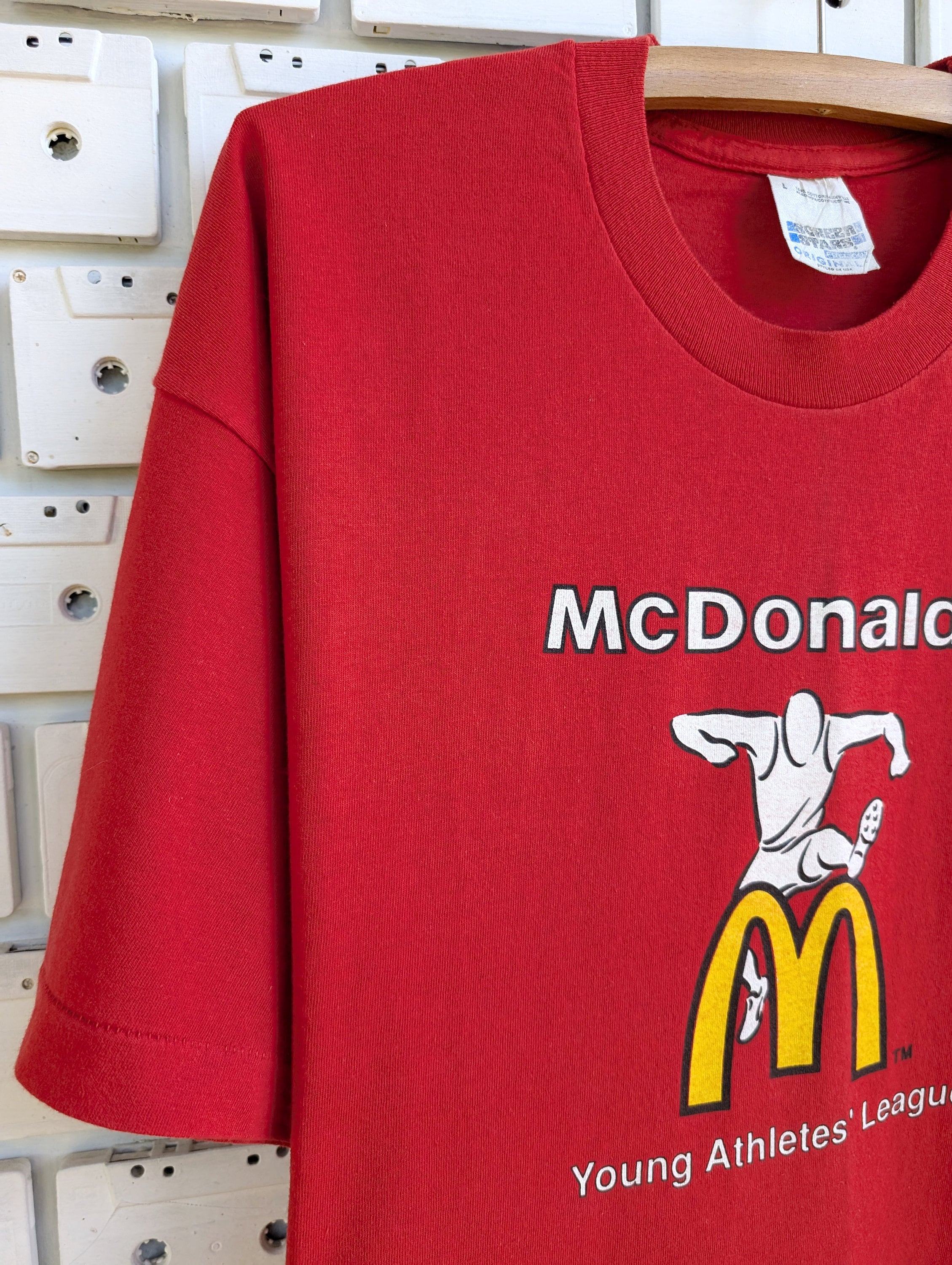 ヴィンテージ 90 年代 マクドナルド T シャツ ヤング アスリート