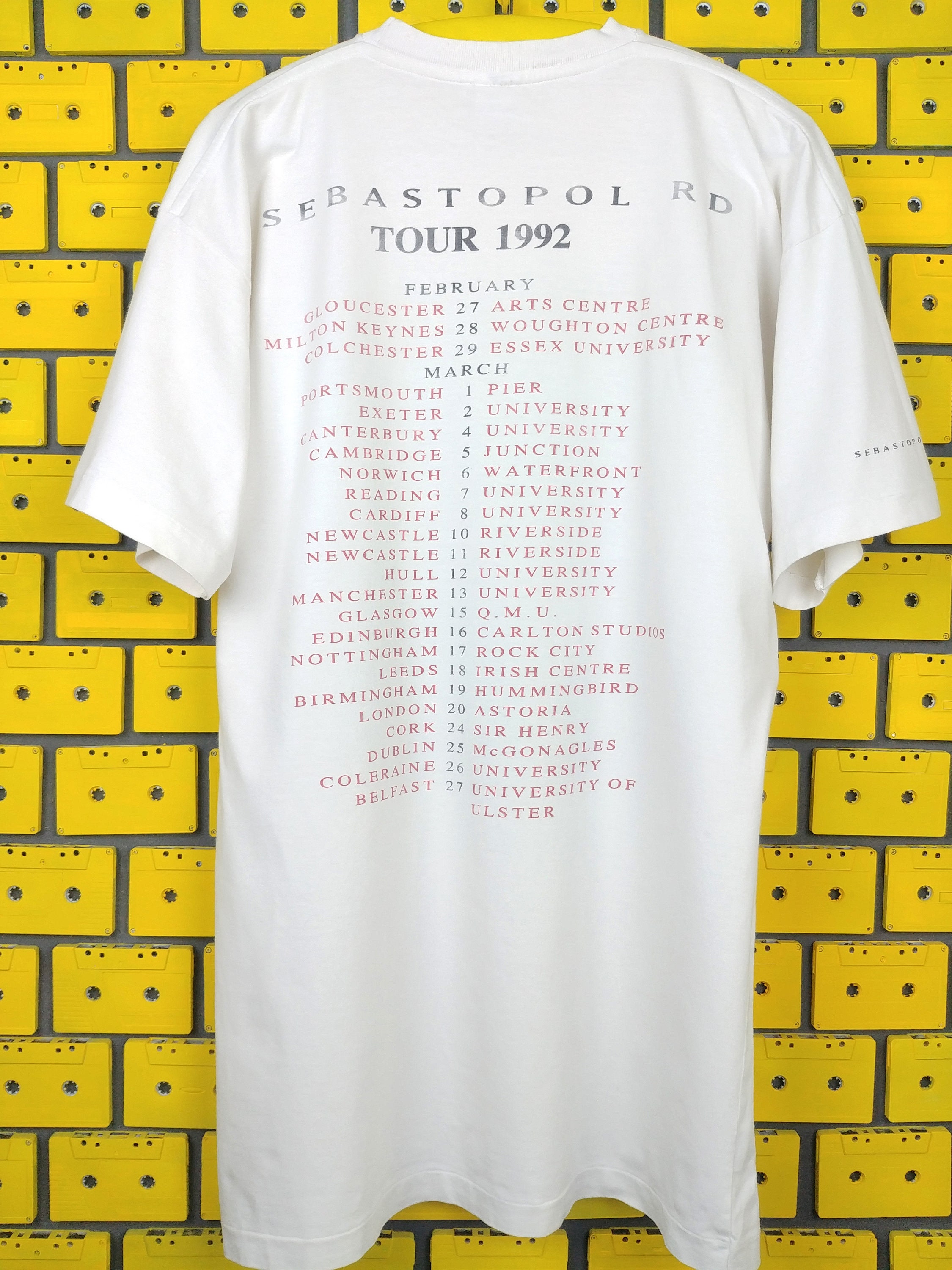 ヴィンテージ 1992 メガシティフォー Tシャツ セバストーポル RD 