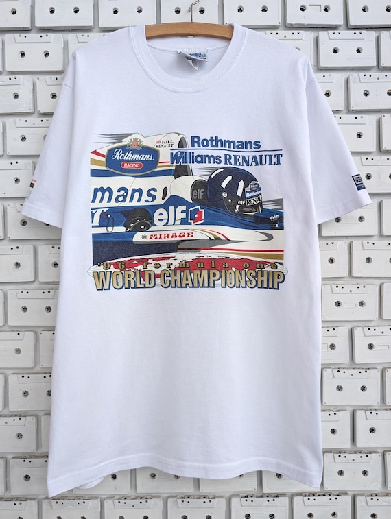 Vintage 1996 F1 Williams Renault T-shirt Formula One World