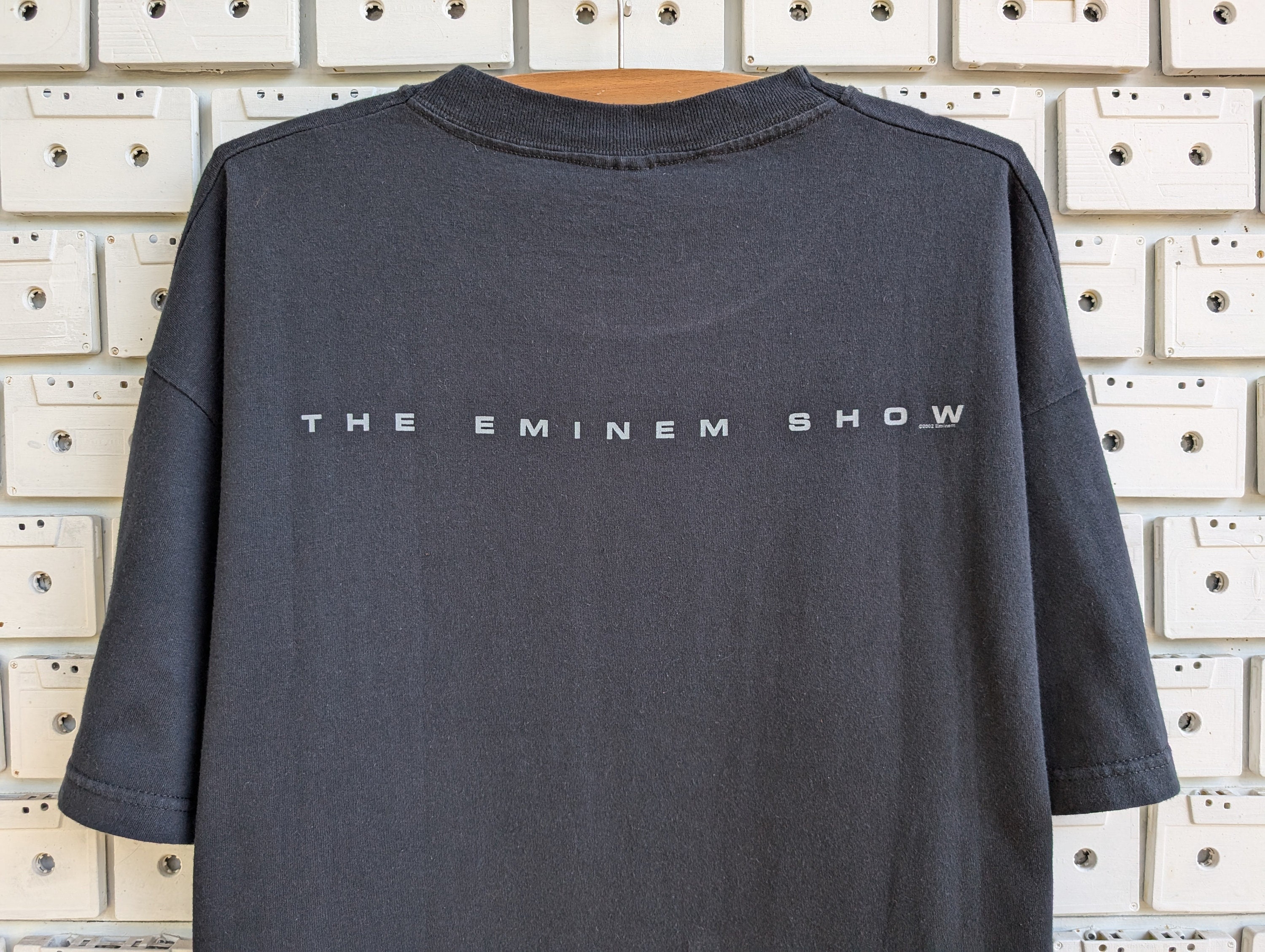 Vintage 2002 Eminem T-shirt the Eminem Show Album Promo Hip Hop 