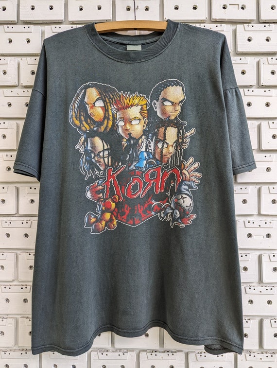 00s korn vintage Tシャツ アメリカ KORN ヴィンテージTシャツ Lサイズ