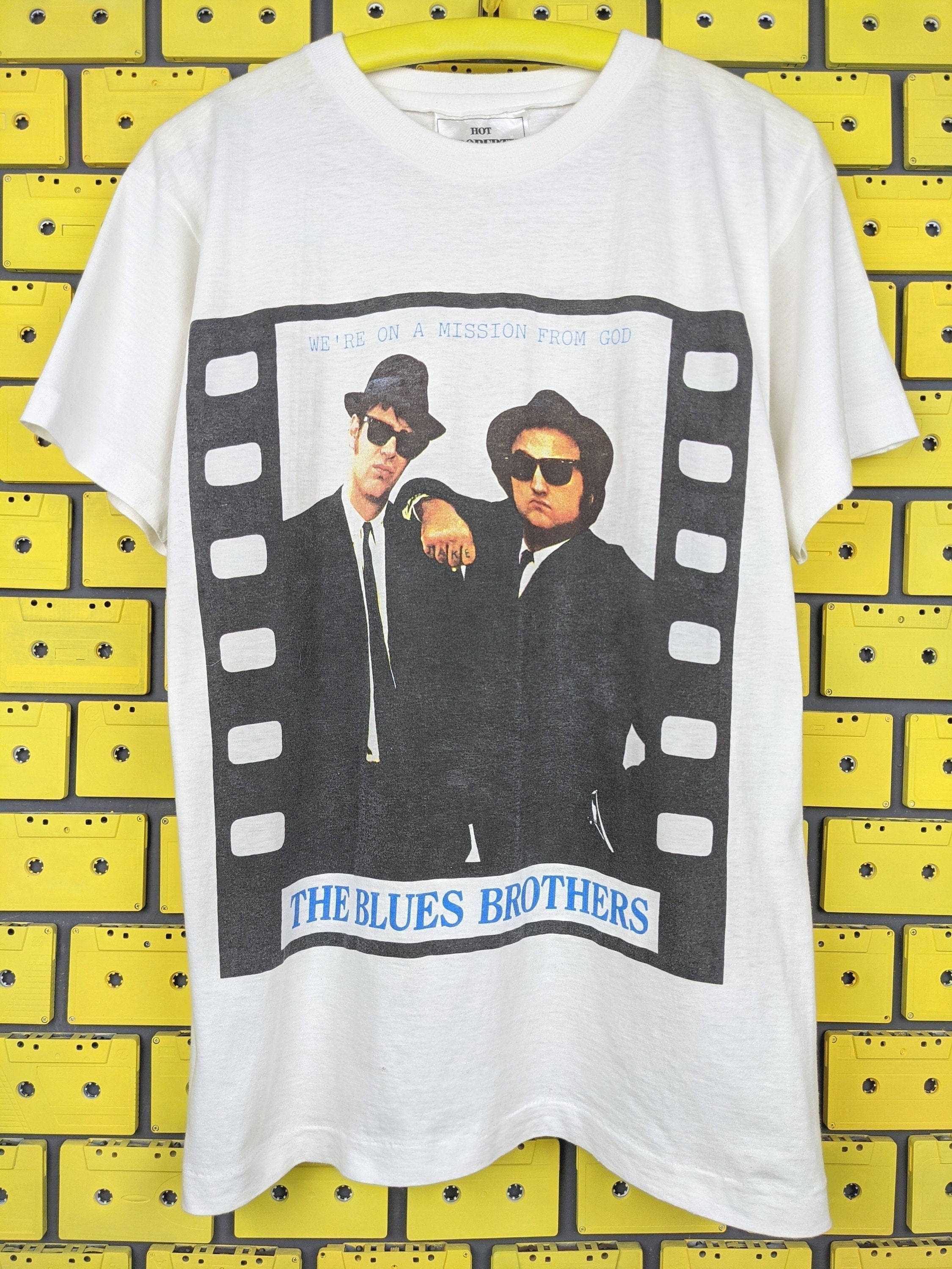 80'sヴィンテージロックバンド　ブルースブラザーズtシャツ 映画tシャツ ヴィンテージ 80 年代 ブルース ブラザーズ T シャツ ジョン