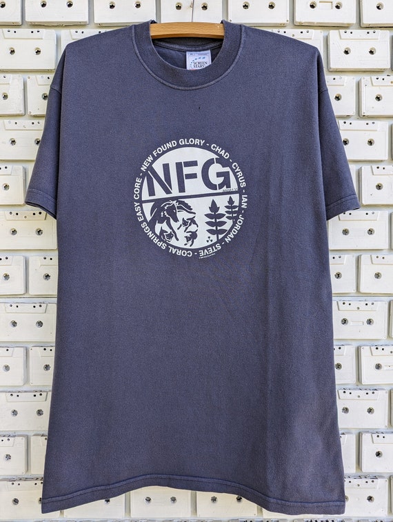 Vintage 2002 New Found Glory T-shirt Pop Punk Alternative Rock
