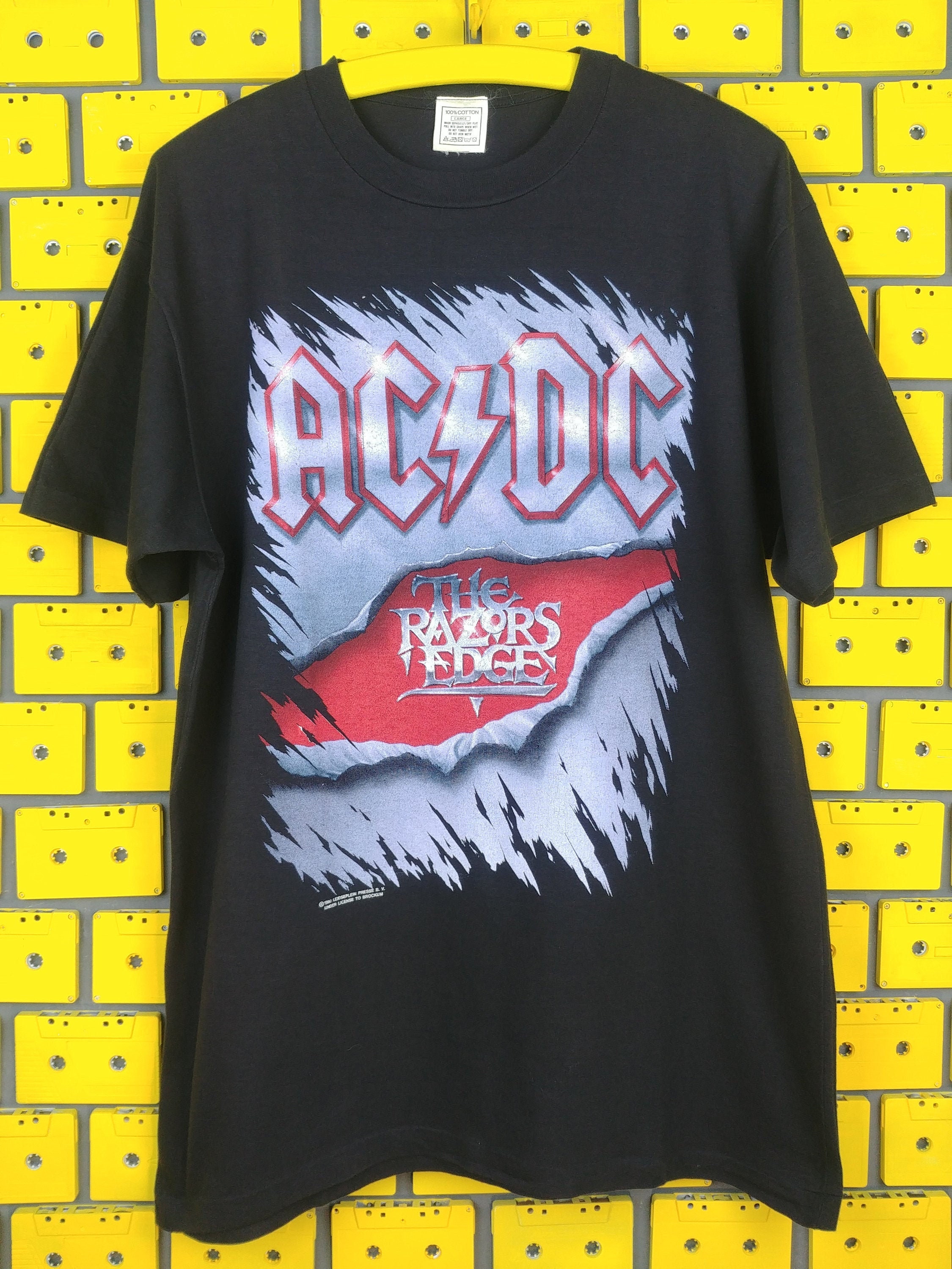 Vintage 1990 AC/DC the Razors Edge Tour 