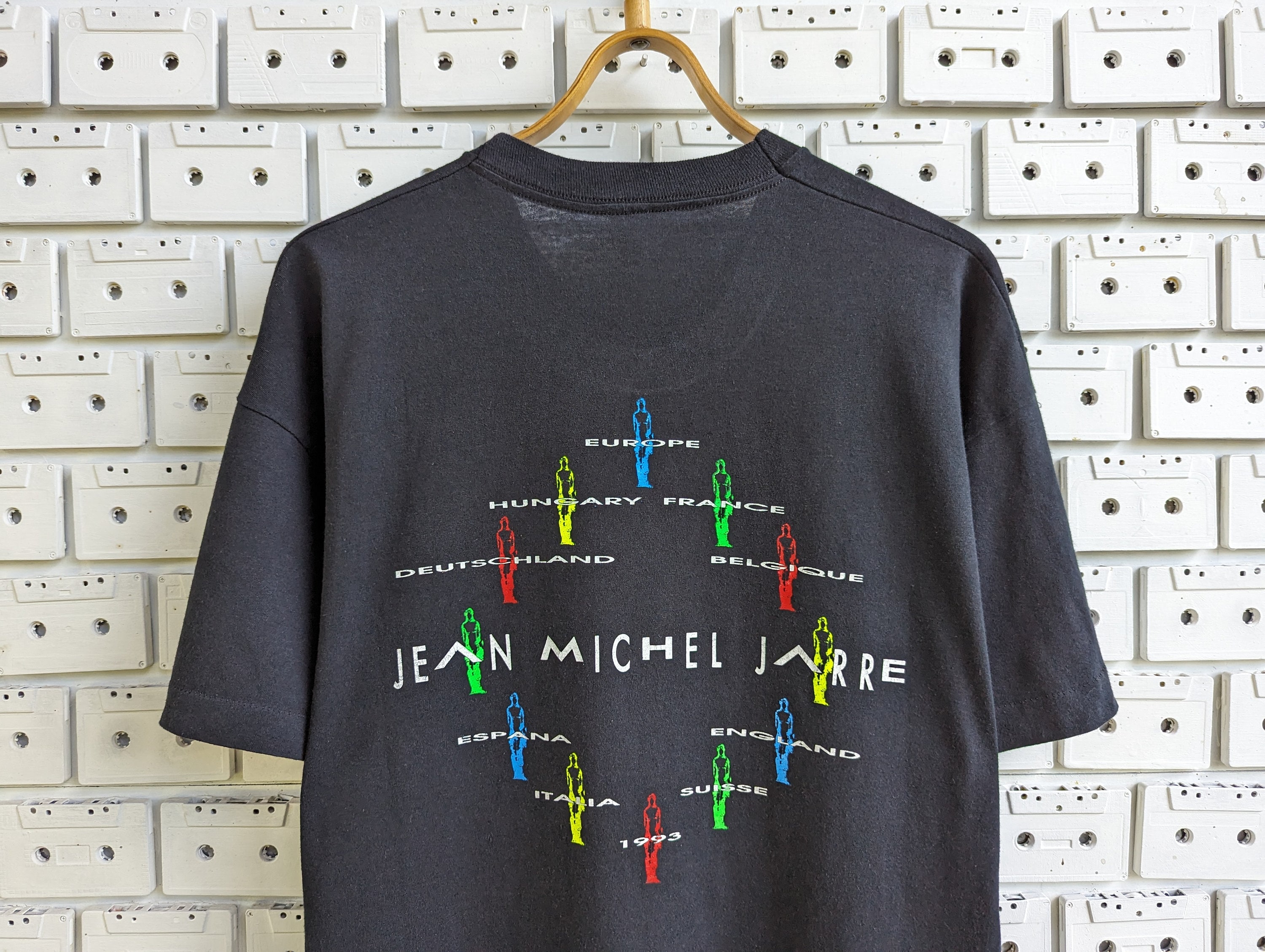 ヴィンテージ 1993 ジャン ミッシェル ジャール Tシャツ クロノロジー
