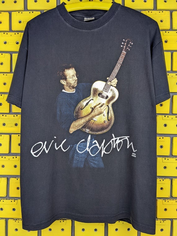 Vintage 1996 Eric Clapton Tour T-shirt English Blues Classic Rock