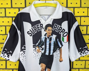 ヴィンテージ 90 年代 フィリッポ インザーギ ジャージ シャツ