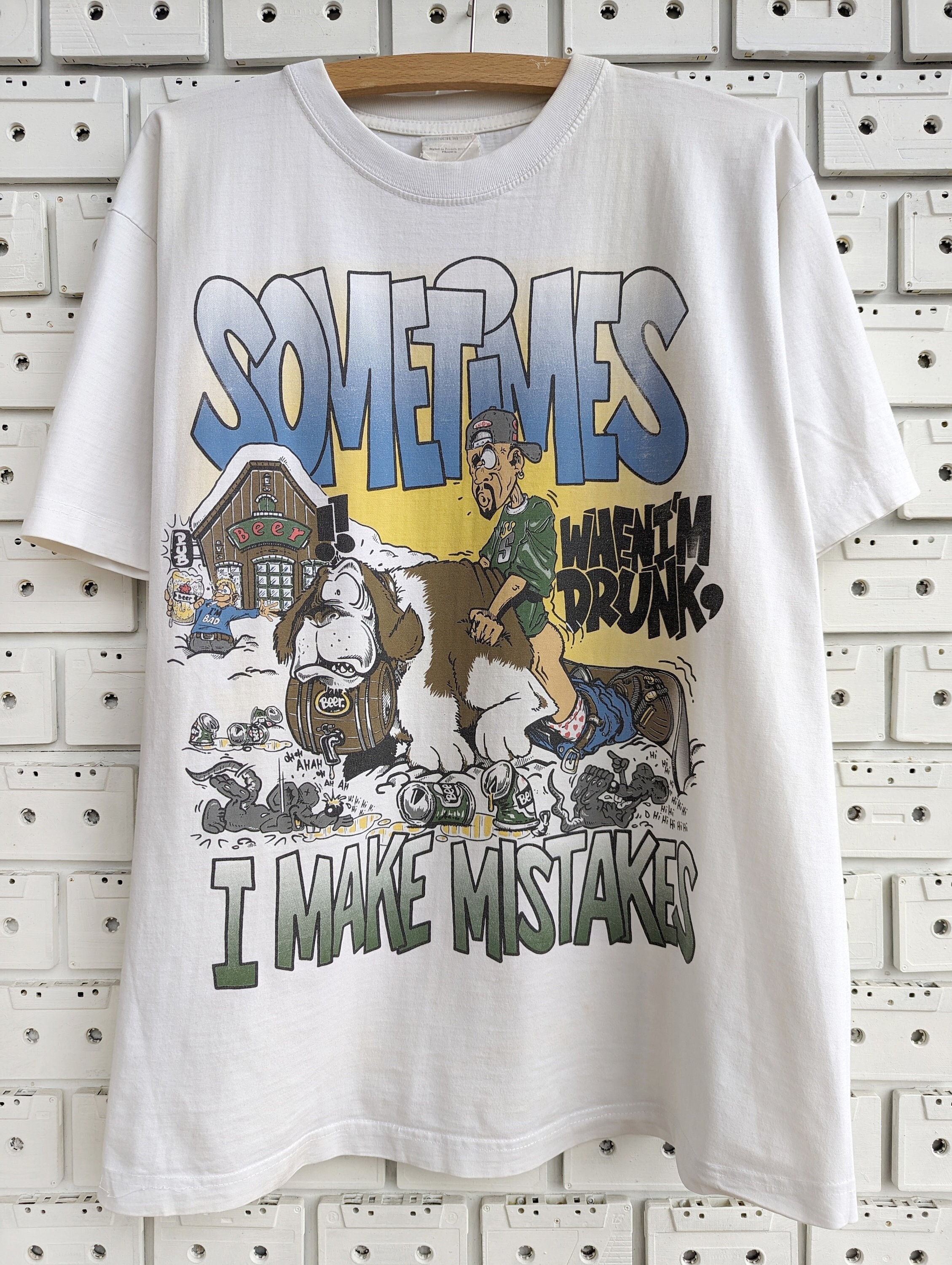 トップス 90s BALZOUT DRINK DRANK DRUNK TEE Men's Drink Drank Drunk Tee – The Chivery