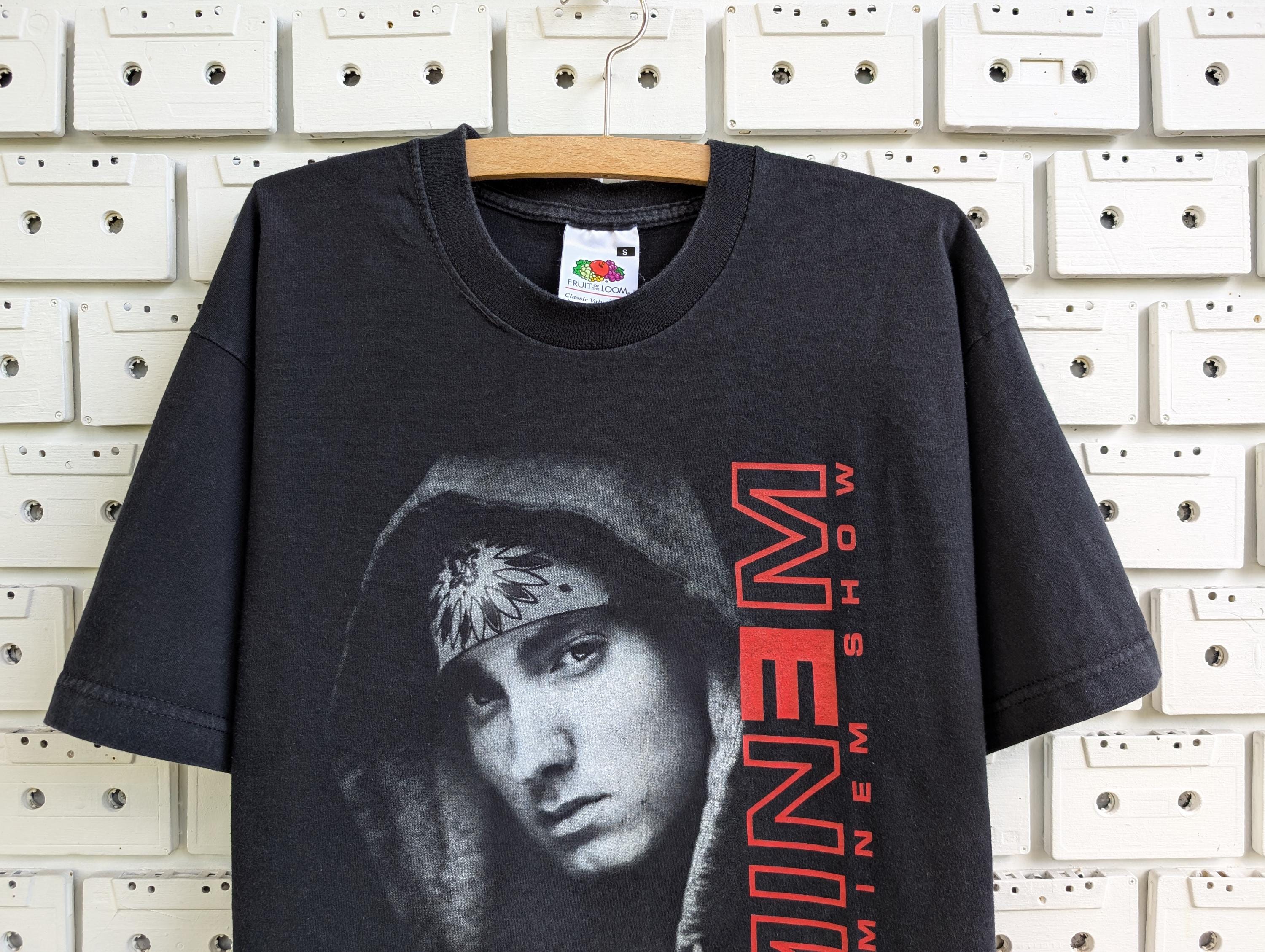 Vintage 2003 Eminem T-shirt the Eminem Show European Tour Hip Hop