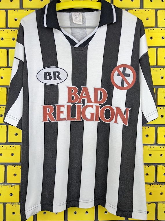 90s BAD RELIGION football サッカー vintage Buy Rare Vintage 1998 Bad Religion T-shirt Skate Punk Rock Melodic
