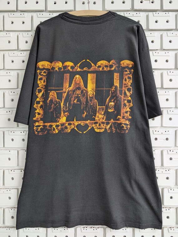 Vintage 1998 Sinister T-shirt Aggressive Measures Death Metal Band