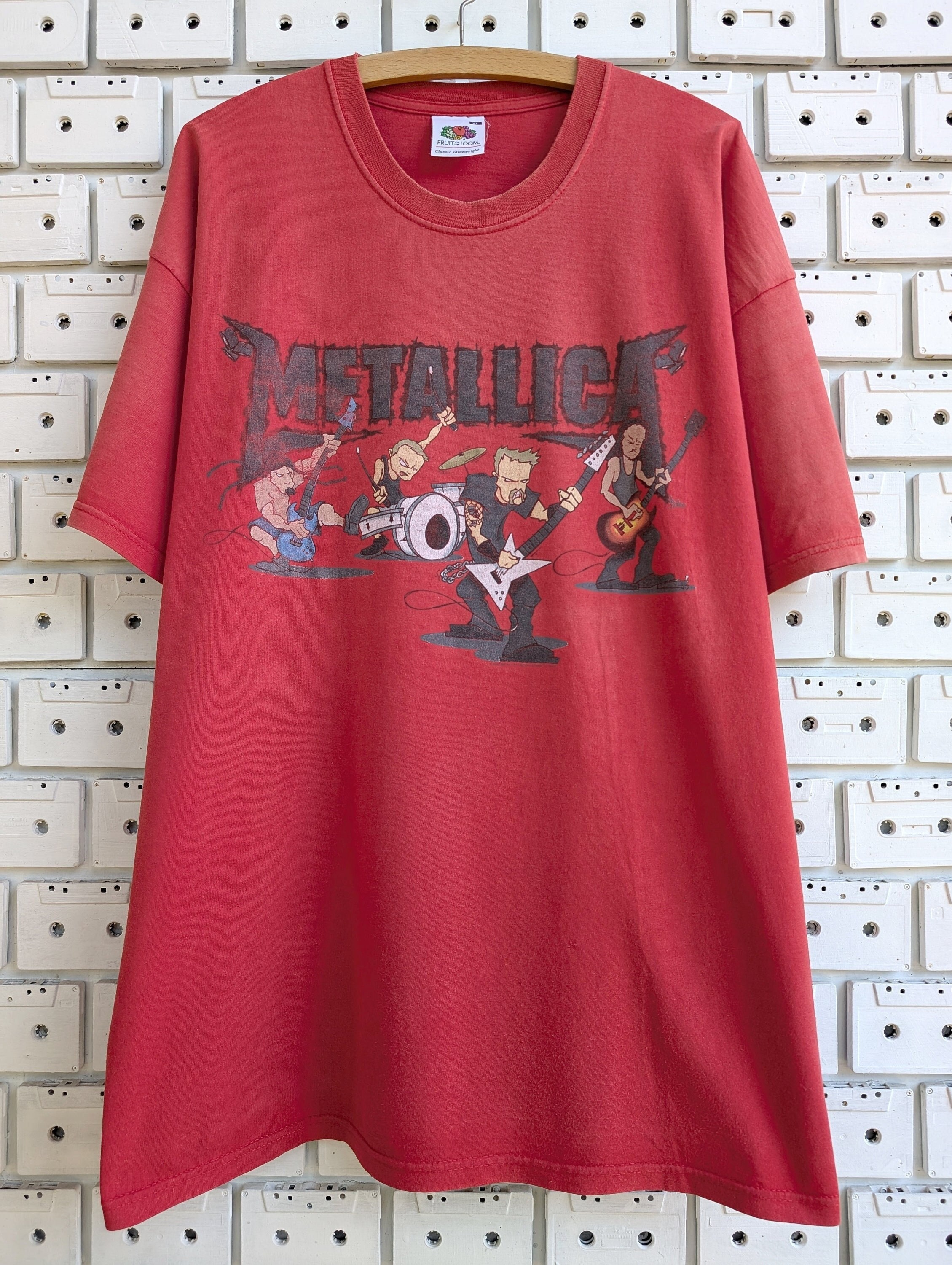 Vintage 2004 Metallica T-shirt Madly in Anger With the World Tour