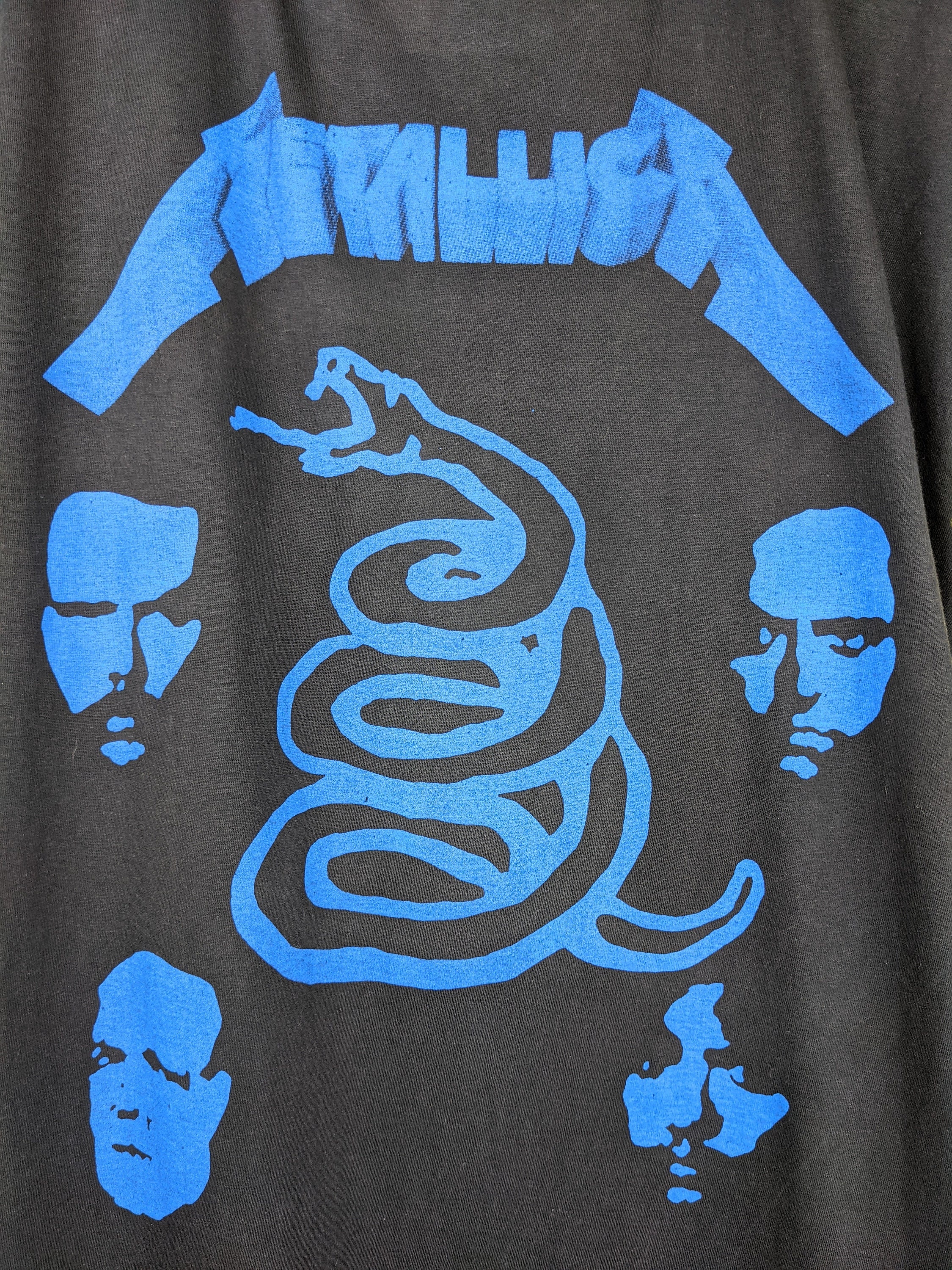 Vintage 90s Metallica Rare Bootleg T-shirt Thrash Heavy Speed - Etsy