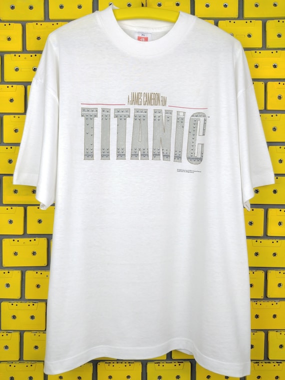 Vintage 1998 Titanic Shirt Size XL James Cameron M