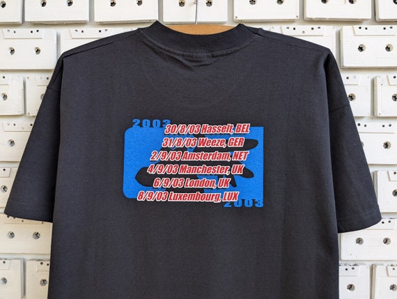 00 LIMP BIZKIT 3rdアルバム EURO TOUR Tシャツ XL Vintage 2003 Limp Bizkit T-shirt European Tour Nu Metal Rap