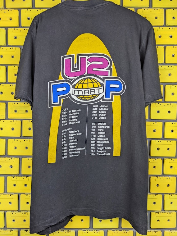 90s U2 POP MART 97 TOUR Tee バンt ビンテージT 90s 90年代 アメリカ製 ユーツー バンT 音楽 ミュージック