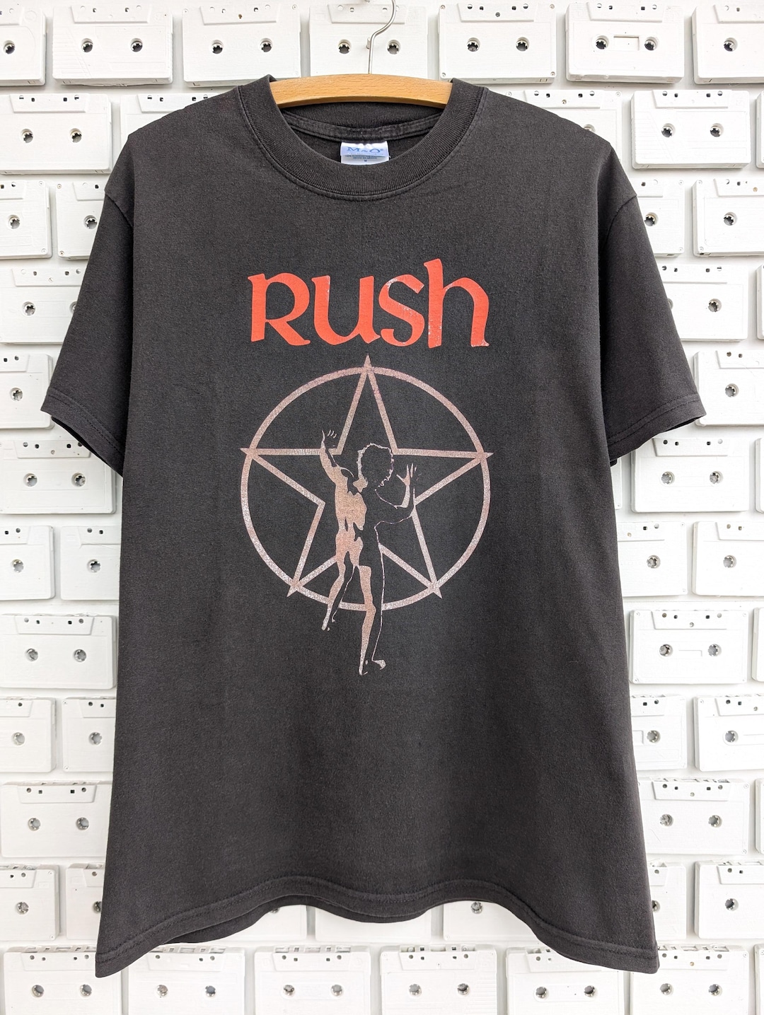 Vintage 00s Rush Band T-shirt Progressive Hard Rock Heavy Metal Merch ...