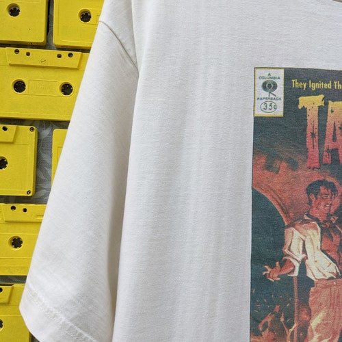 Vintage 1995 Toto Band T-Shirt Tambu Album Promo TourPop Jazz Fusion Progressive Rock Band Merch Tee Size shops Short XL