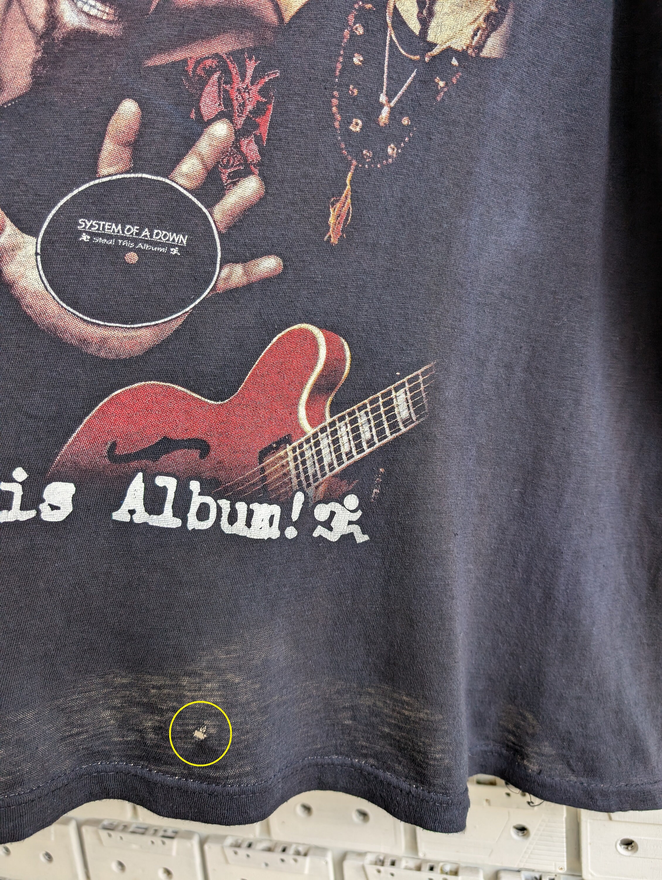 Vintage 00s System of A Down T-shirt Steal This Album Vintage 00s System of A Down T-shirt Steal This Album