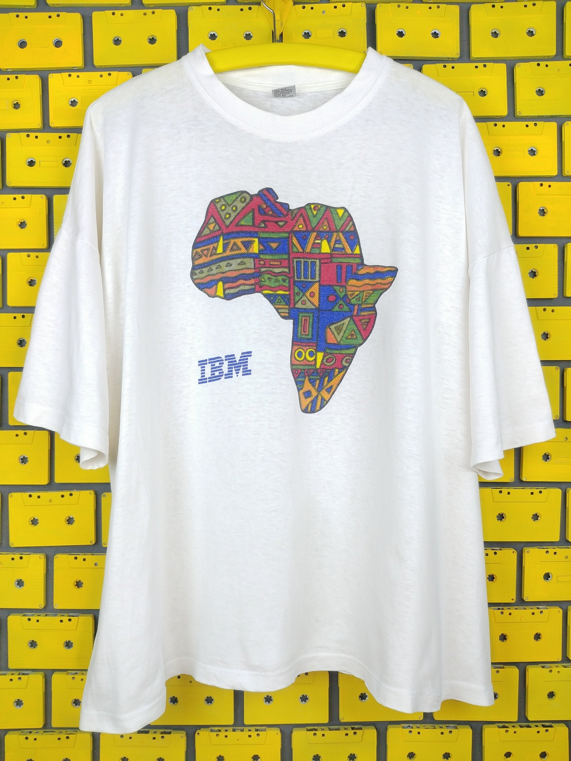 Vintage 90s IBM Corporation T-shirt Computer Hardware Software