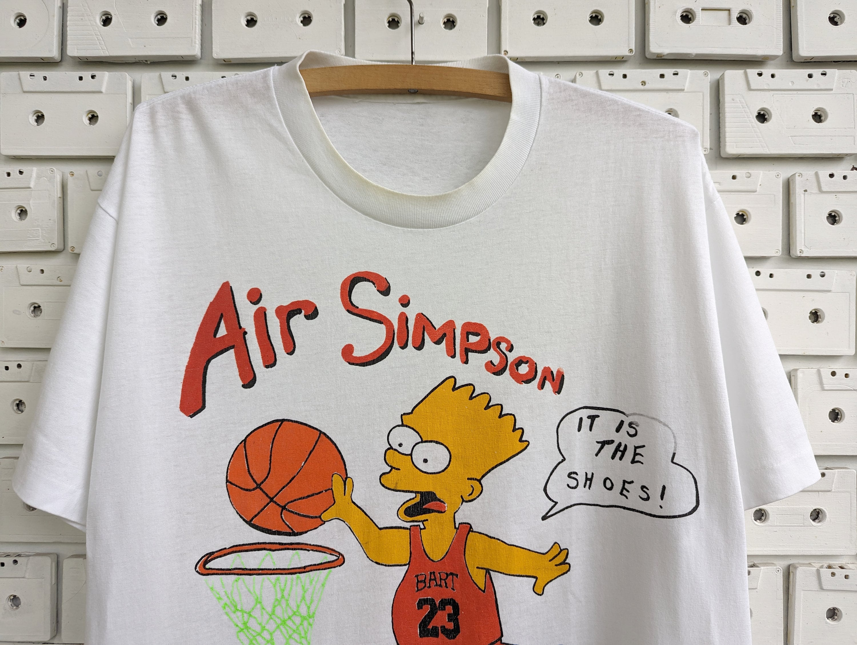 ヴィンテージ 90 年代 エア バート シンプソン T シャツ シカゴ ブルズ