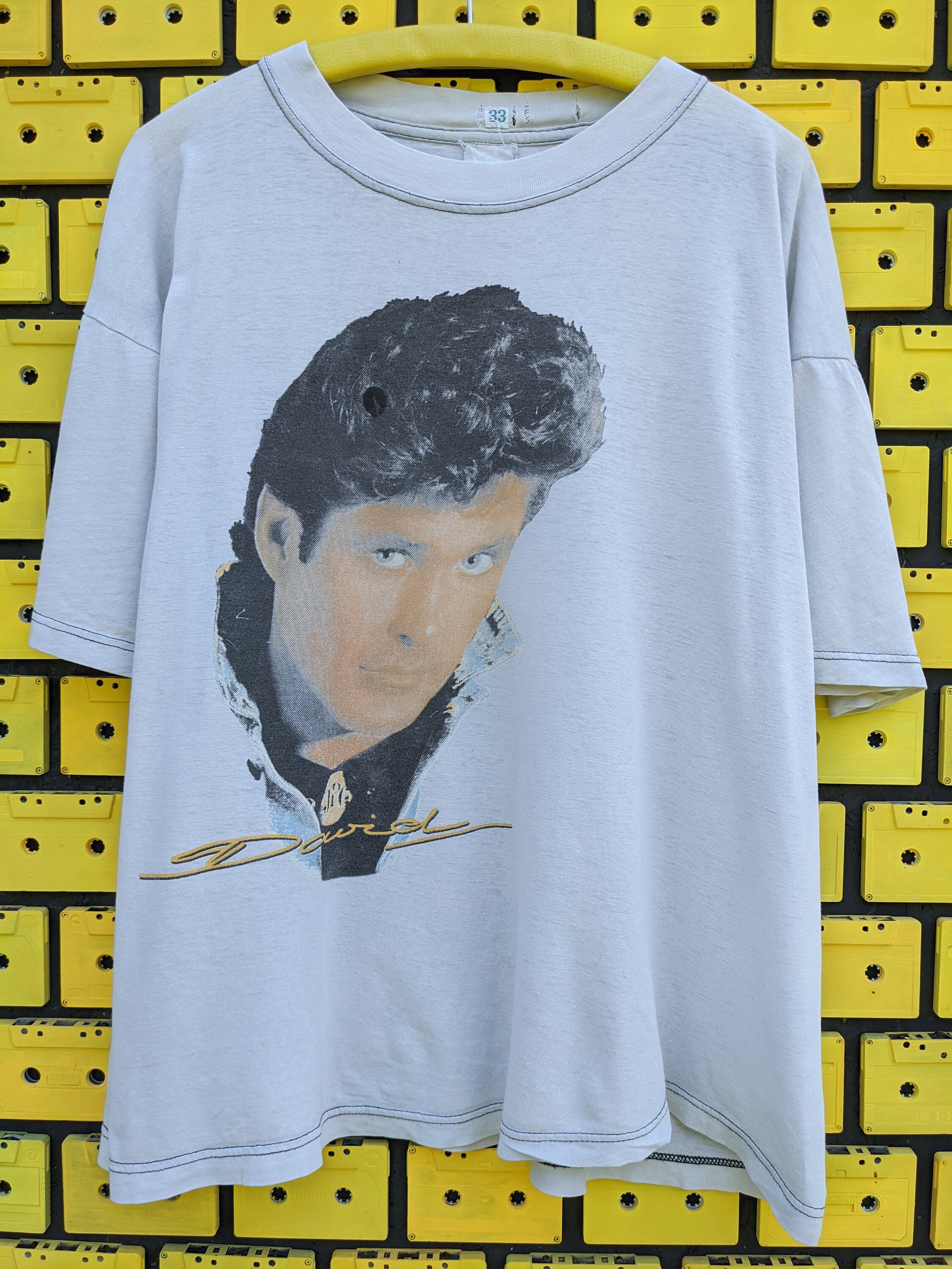 Vintage jaren 80 jaren 90 David Hasselhoff T Shirt The Hoff Knight