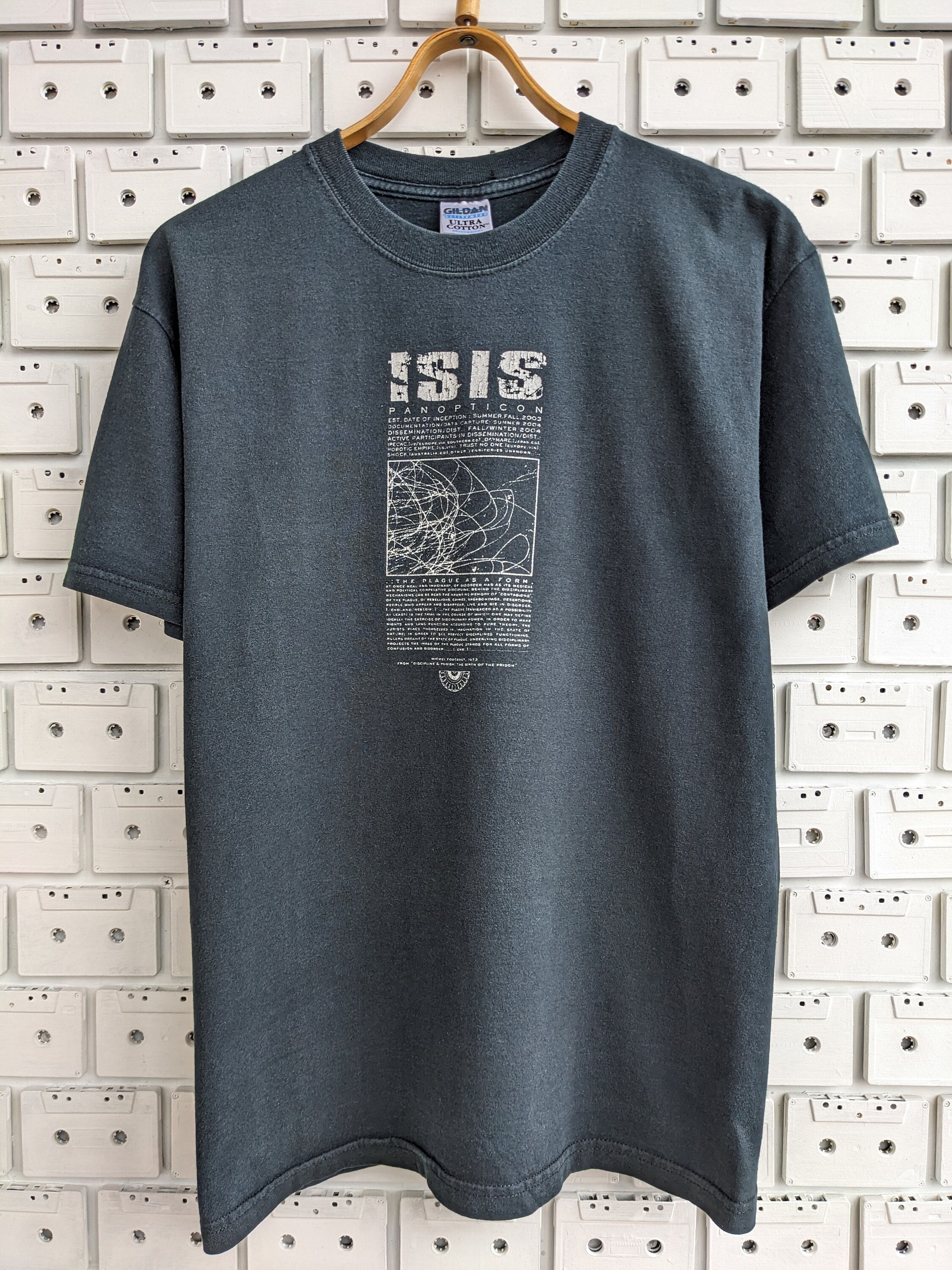 90's Isis ビンテージ メタル バンド Tシャツ Vintage 00s ISIS Panopticon T-shirt Industrial Post Sludge