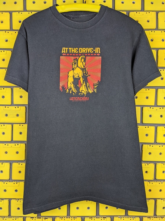 Vintage 2000 at the Drive in Atencion T-shirt Trojan Horse Shepard