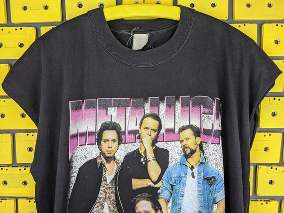 Vintage 90s Metallica Rare Bootleg T-shirt Thrash Heavy Speed