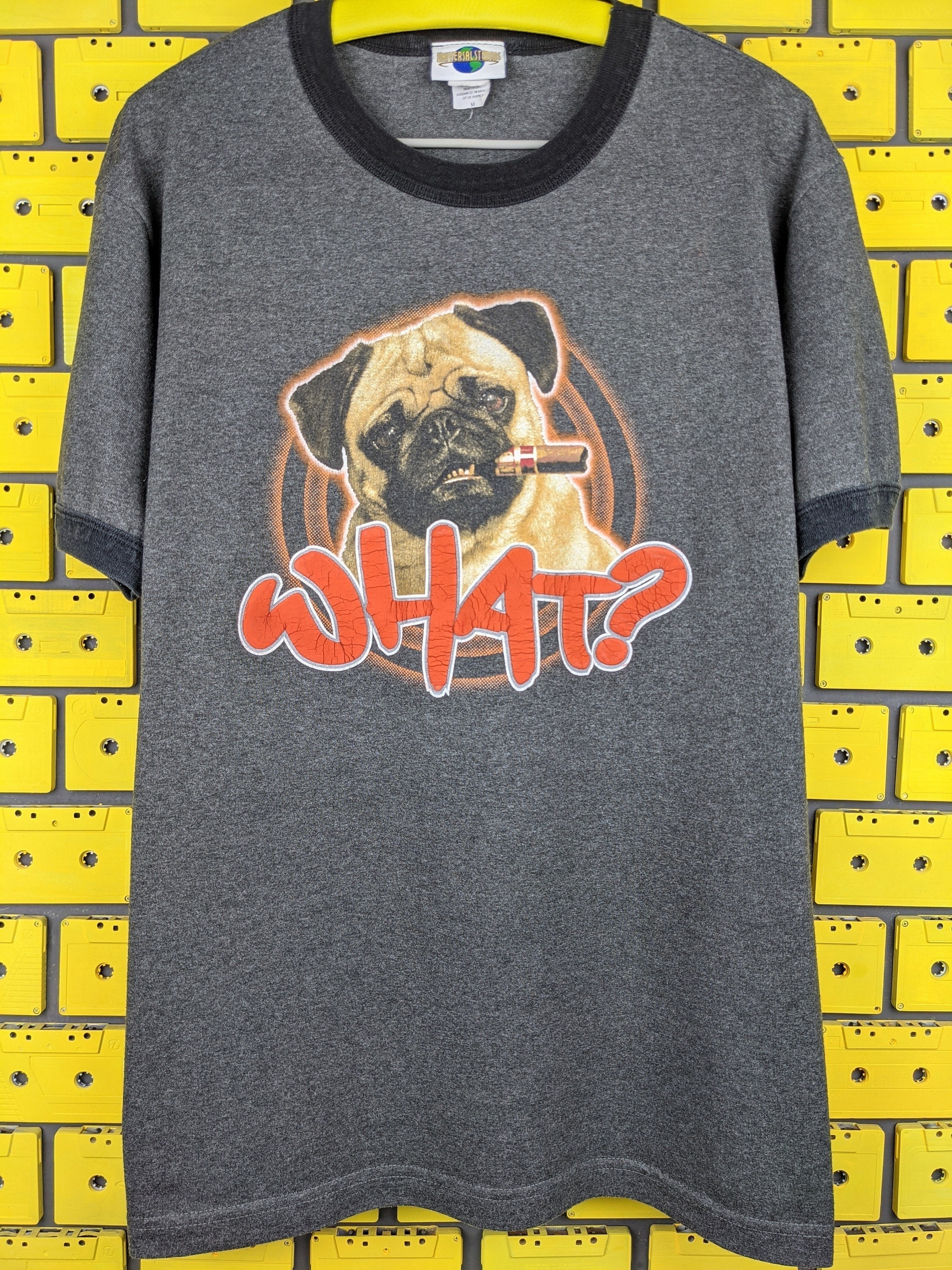 Vintage Men in Black MIB Frank the Pug - What? Grey