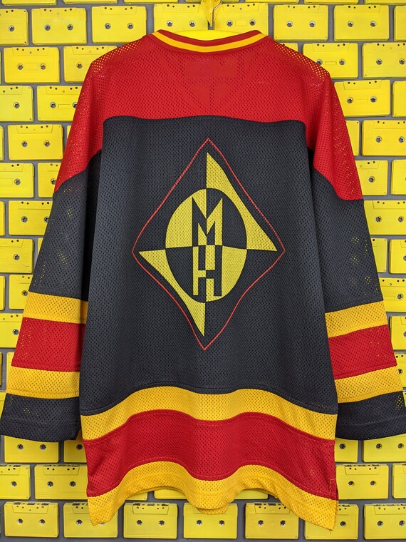 Vintage 90s Machine Head Hockey Jersey T-shirt Groove Trash Nu