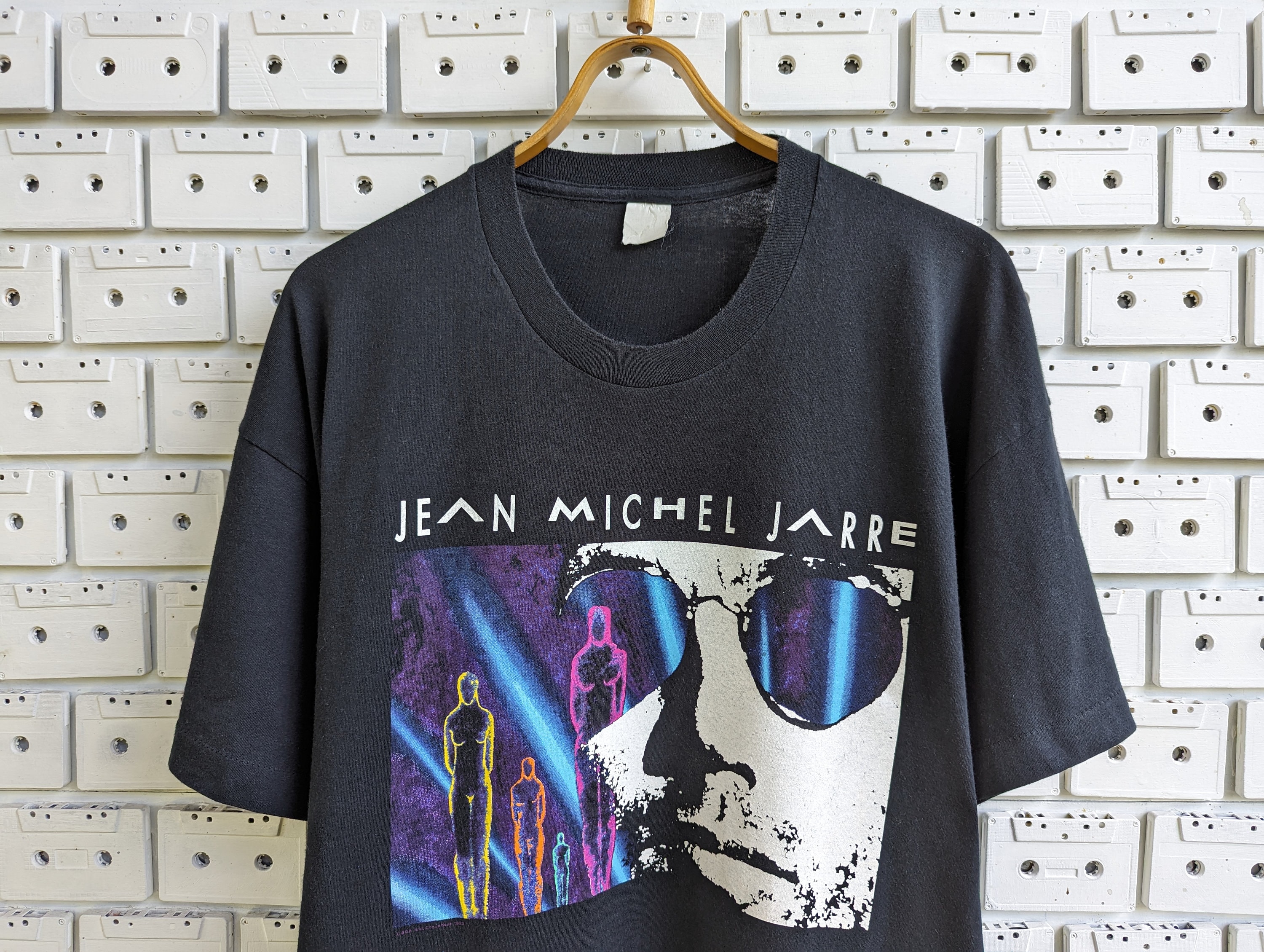 Jean Michel Jarre 1993 ツアーTシャツ Vintage 1993 Jean Michel