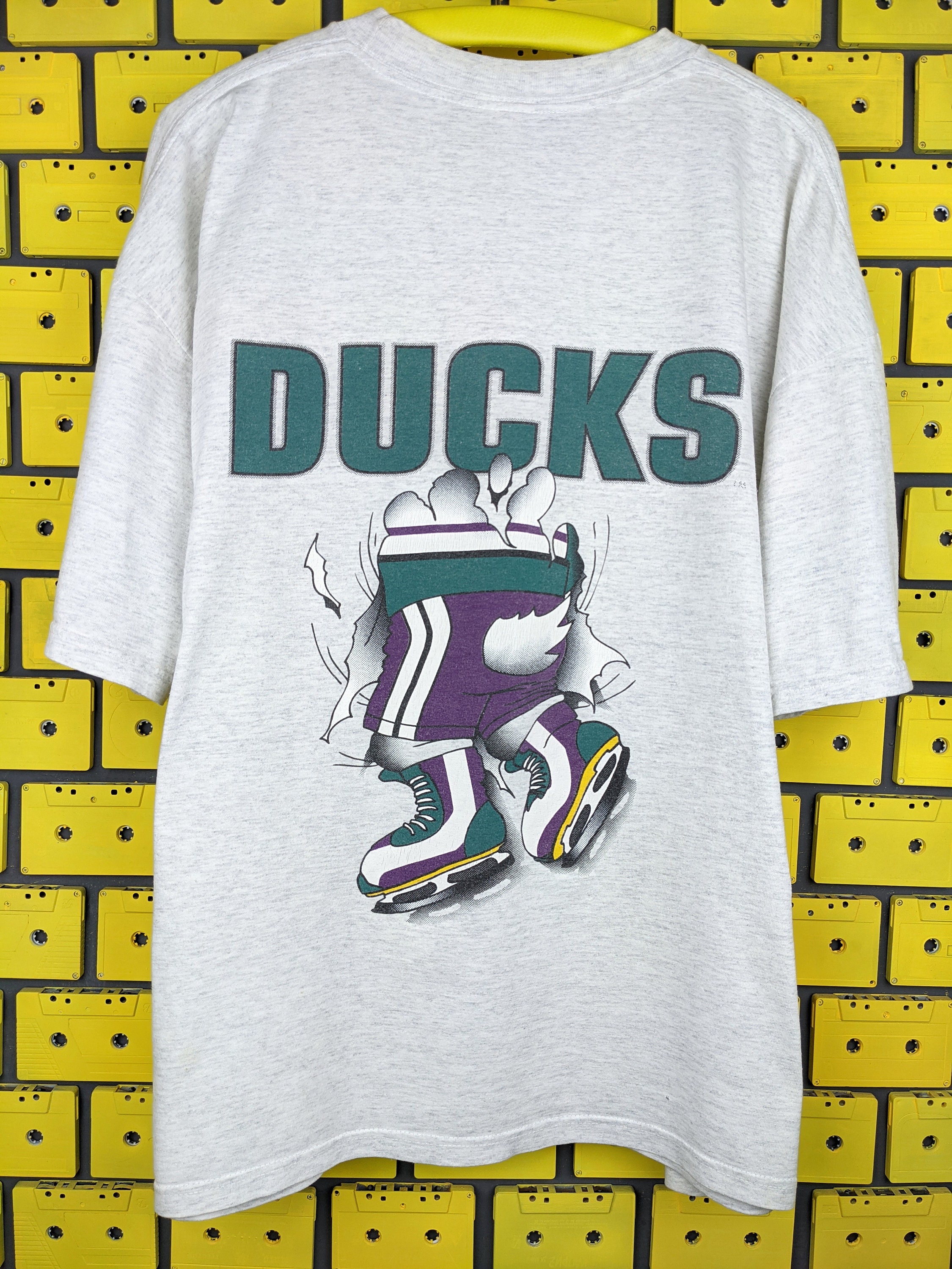 Vintage 90s Anaheim Mighty Ducks T-Shirt - Trends Bedding