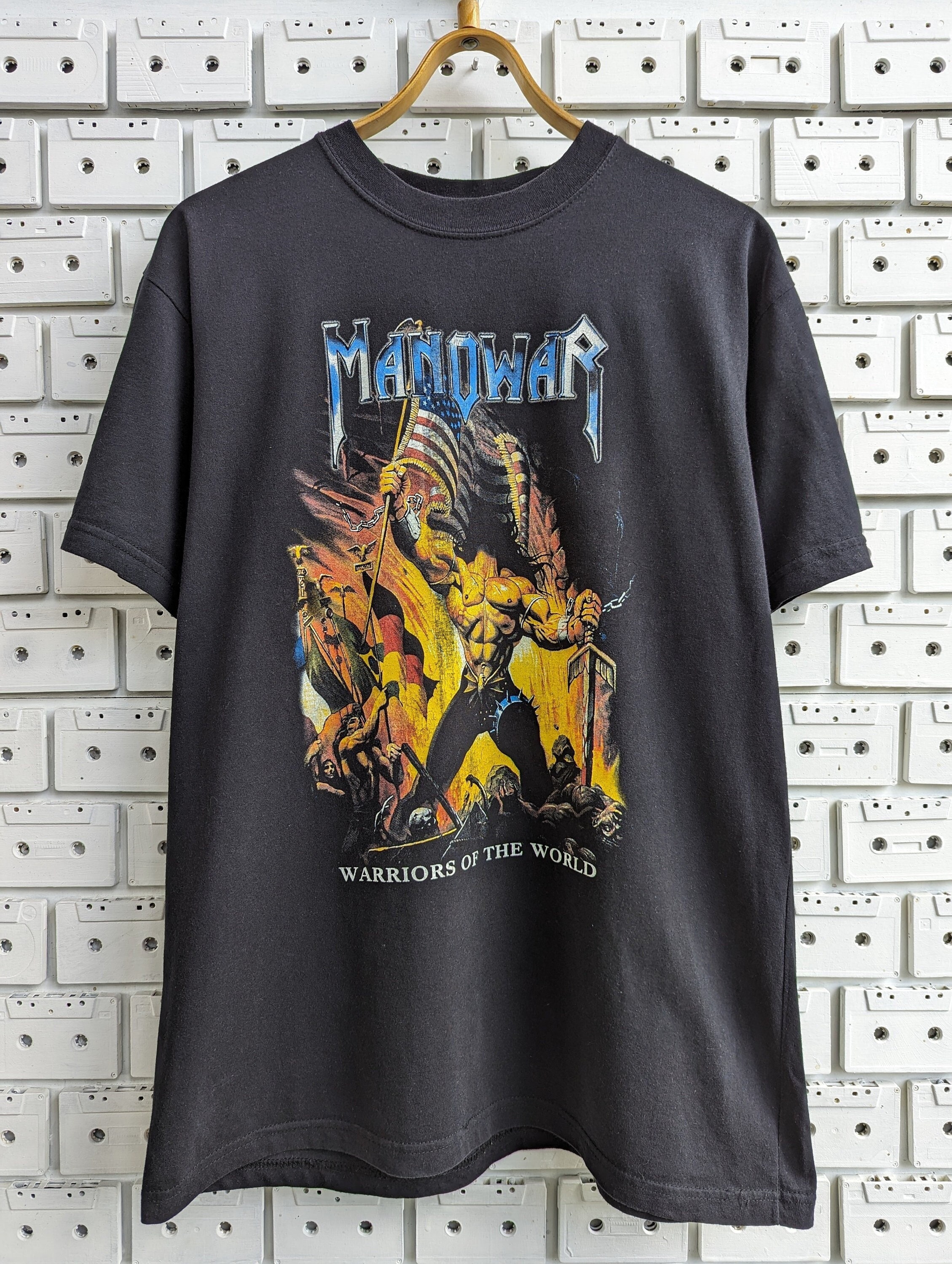 MANOWAR ジップパーカー　マノウォー 楽天市場】MANOWAR マノウォー ヘビメタ バンドスウェット