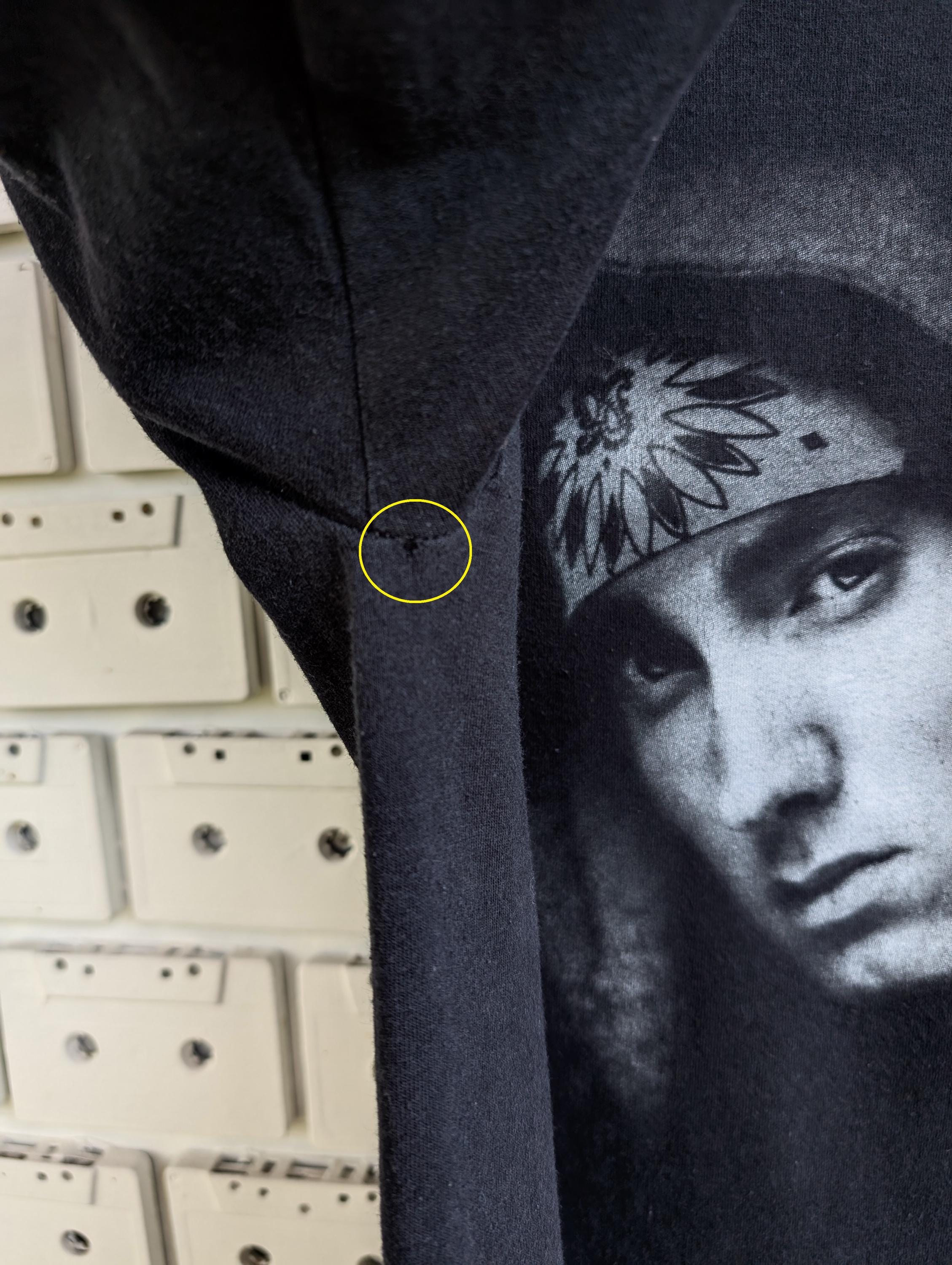 Vintage 2003 Eminem T-shirt the Eminem Show European Tour Hip Hop