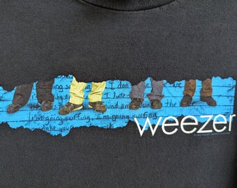 ヴィンテージ 2004 ウィーザー Tシャツ オルタナティブ オタク ロック