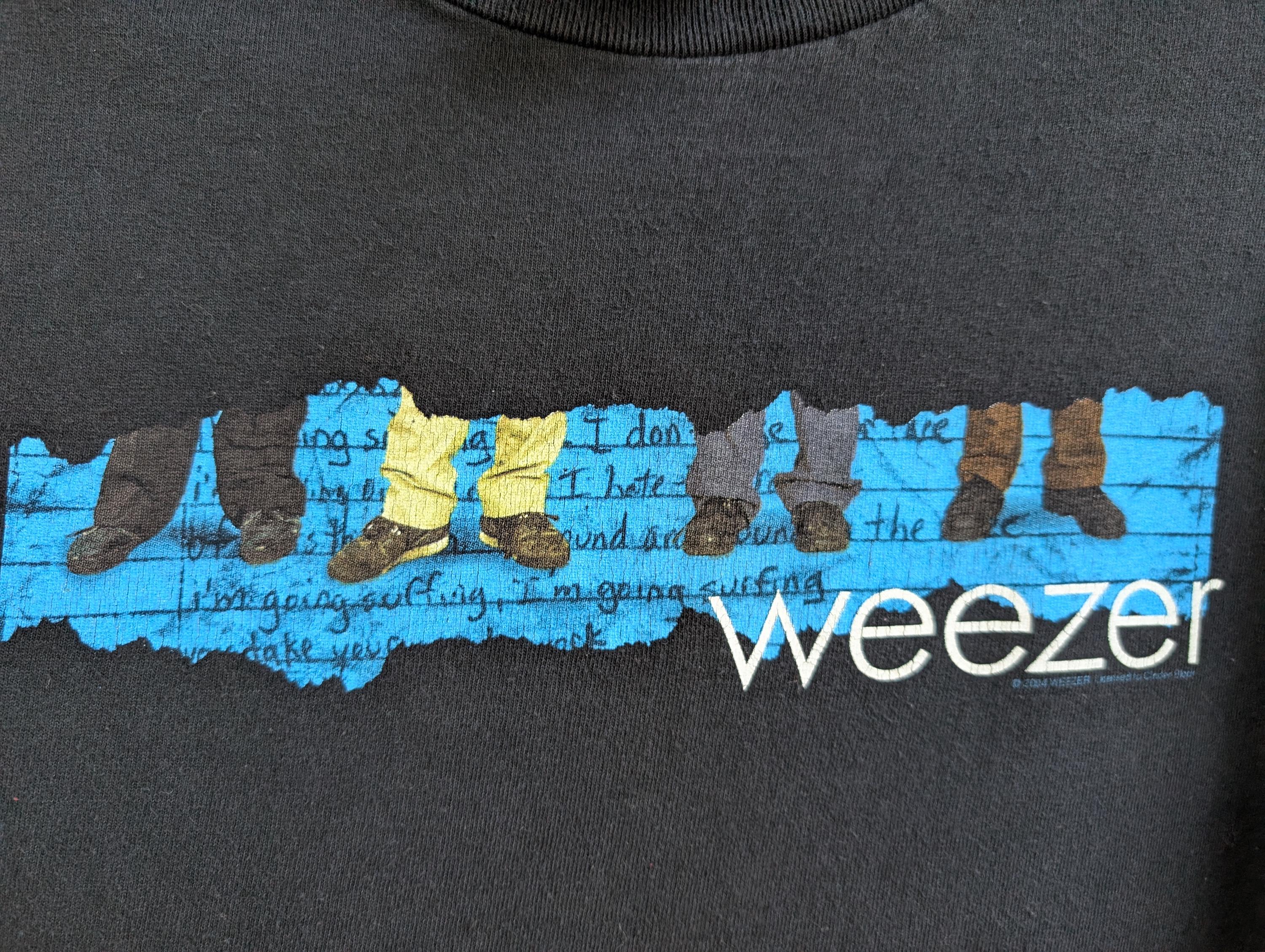 ヴィンテージ 2004 ウィーザー Tシャツ オルタナティブ オタク ロック