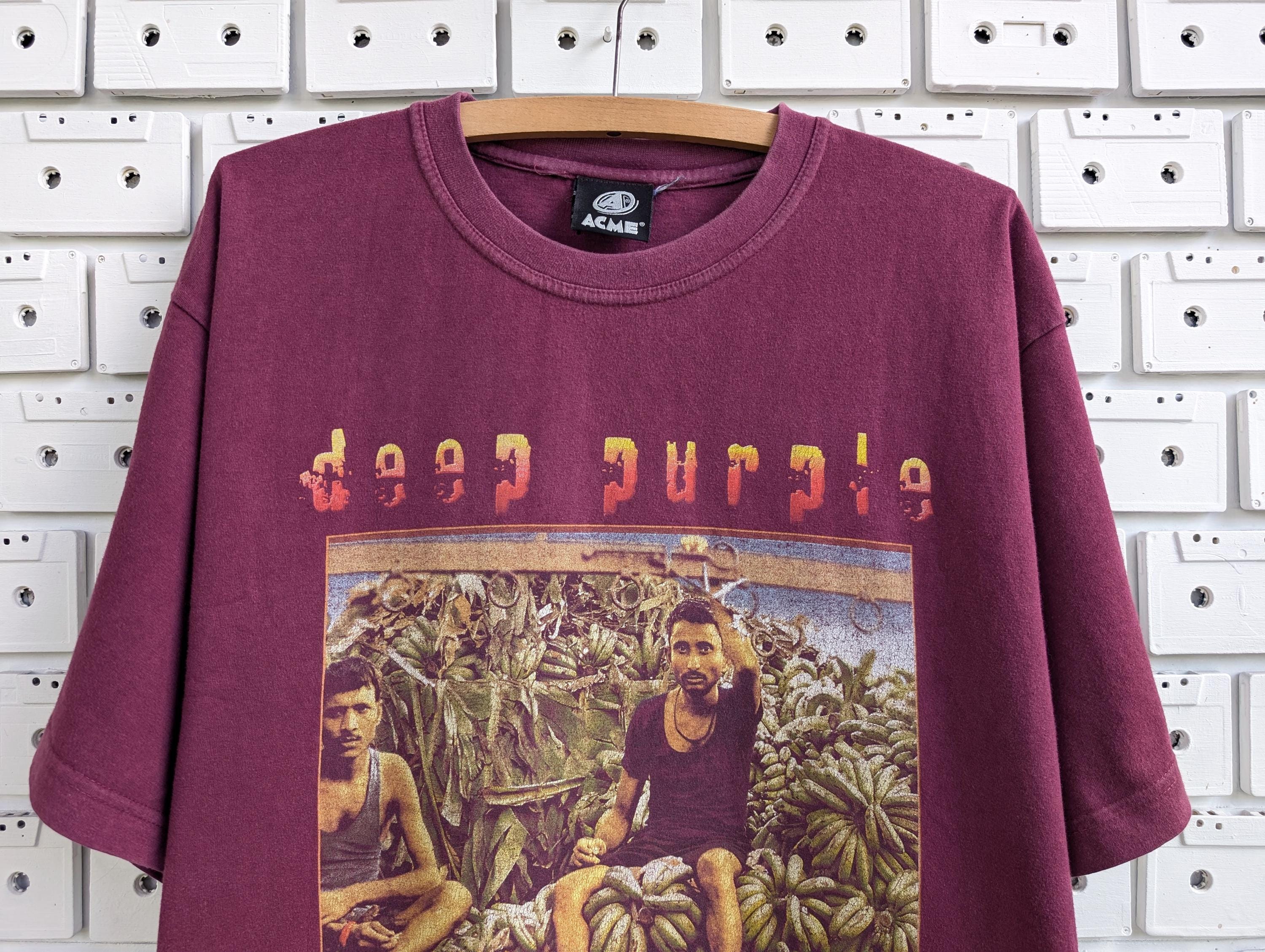 Vintage 2004 Deep Purple T-shirt Bananas Album Promo Tour