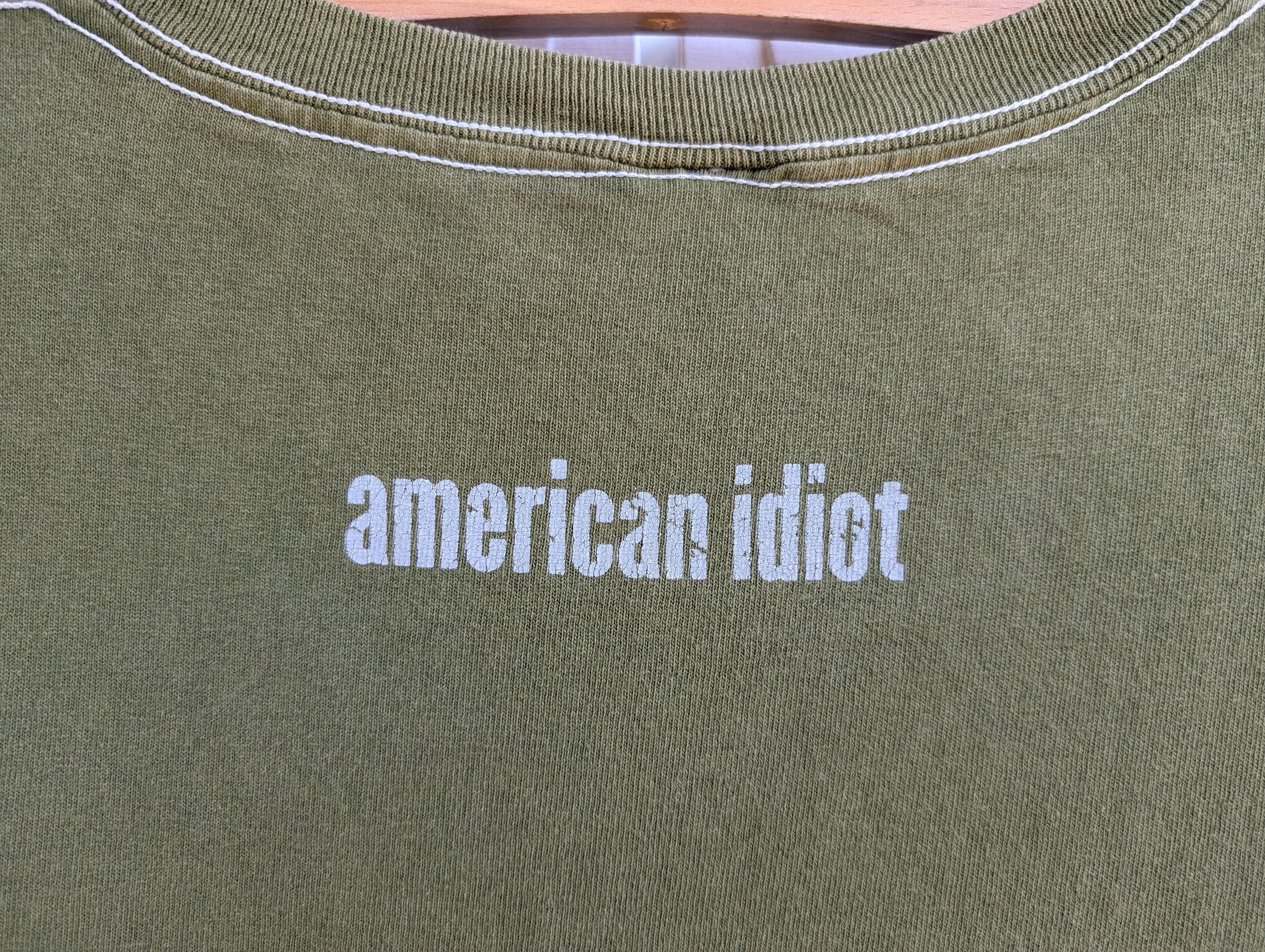 Vintage 2004 Green Day T-shirt American Idiot Skate Pop Punk