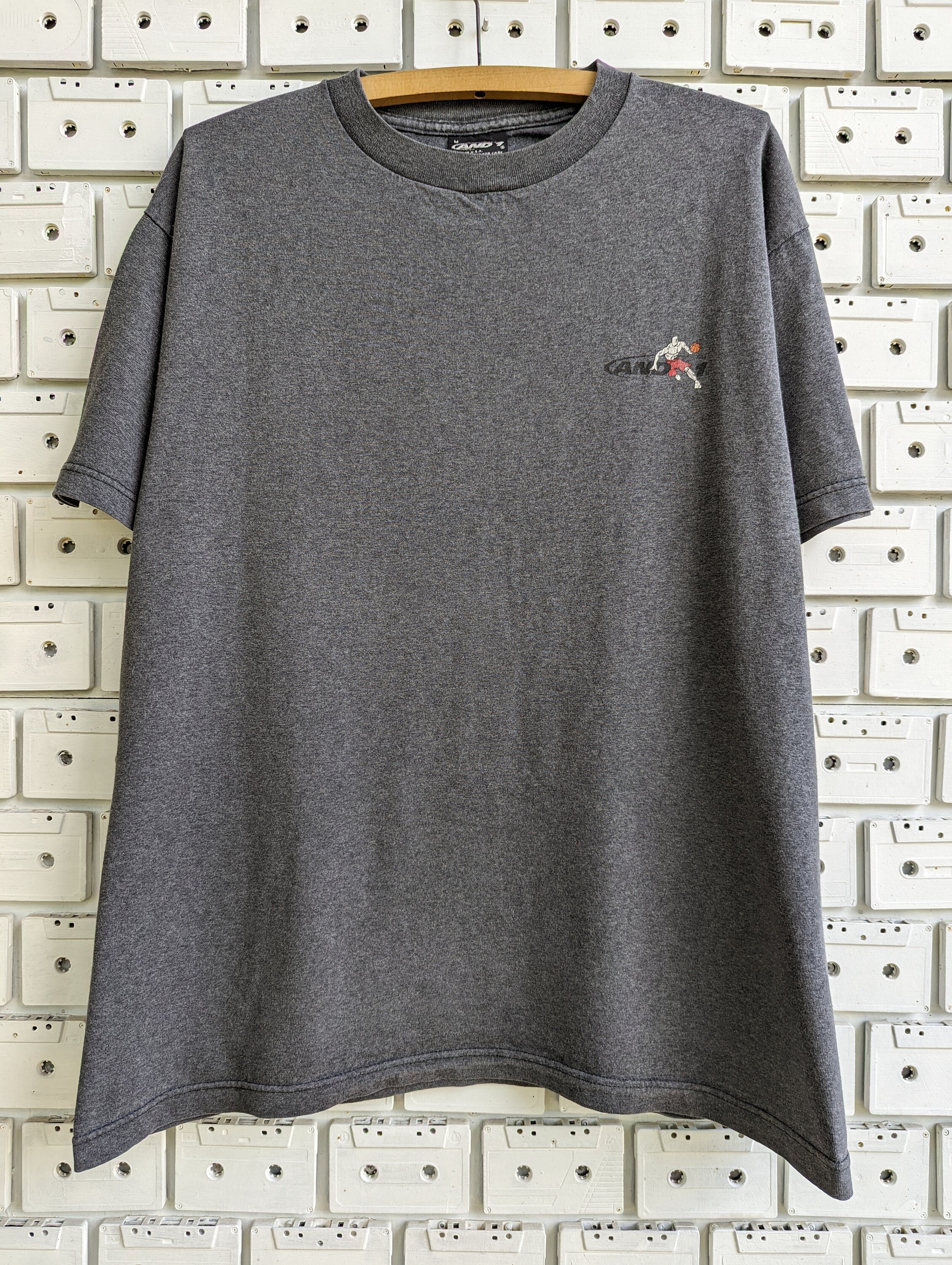 【NOTHING WRITTEN】90's t-shirt Vintage 90s AND1 T-shirt