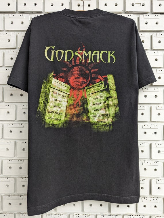 Vintage 2000 Godsmack T-shirt Alternative Nu Metal Hard Rock Band
