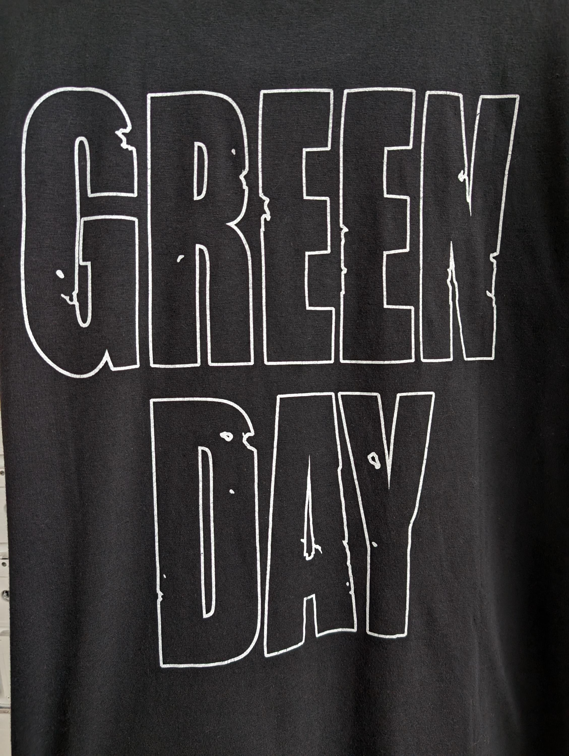 Vintage 00s Green Day T-shirt Skate Pop Punk Alternative Rock