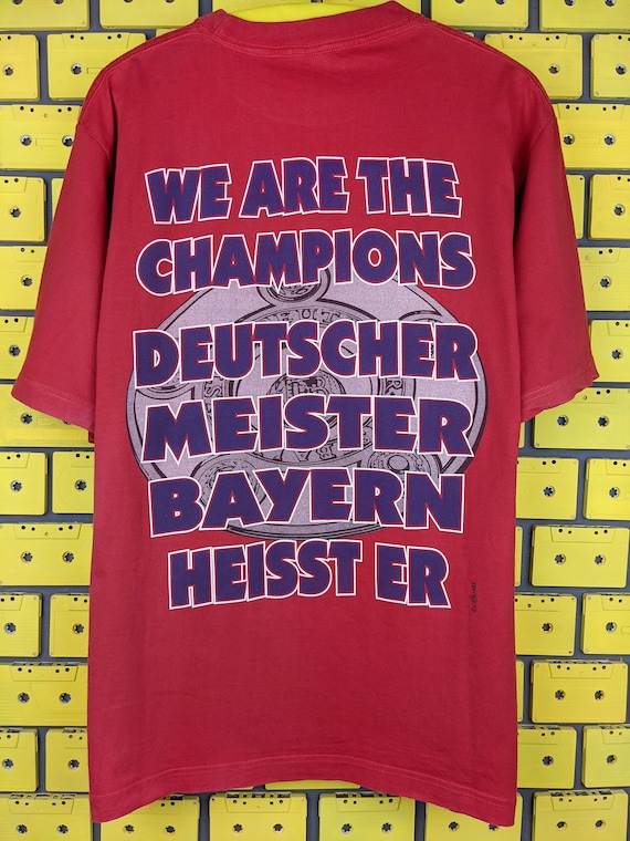1997-99 Bayern Munich Home Shirt Kuffour #4 - 5/10 - (M)