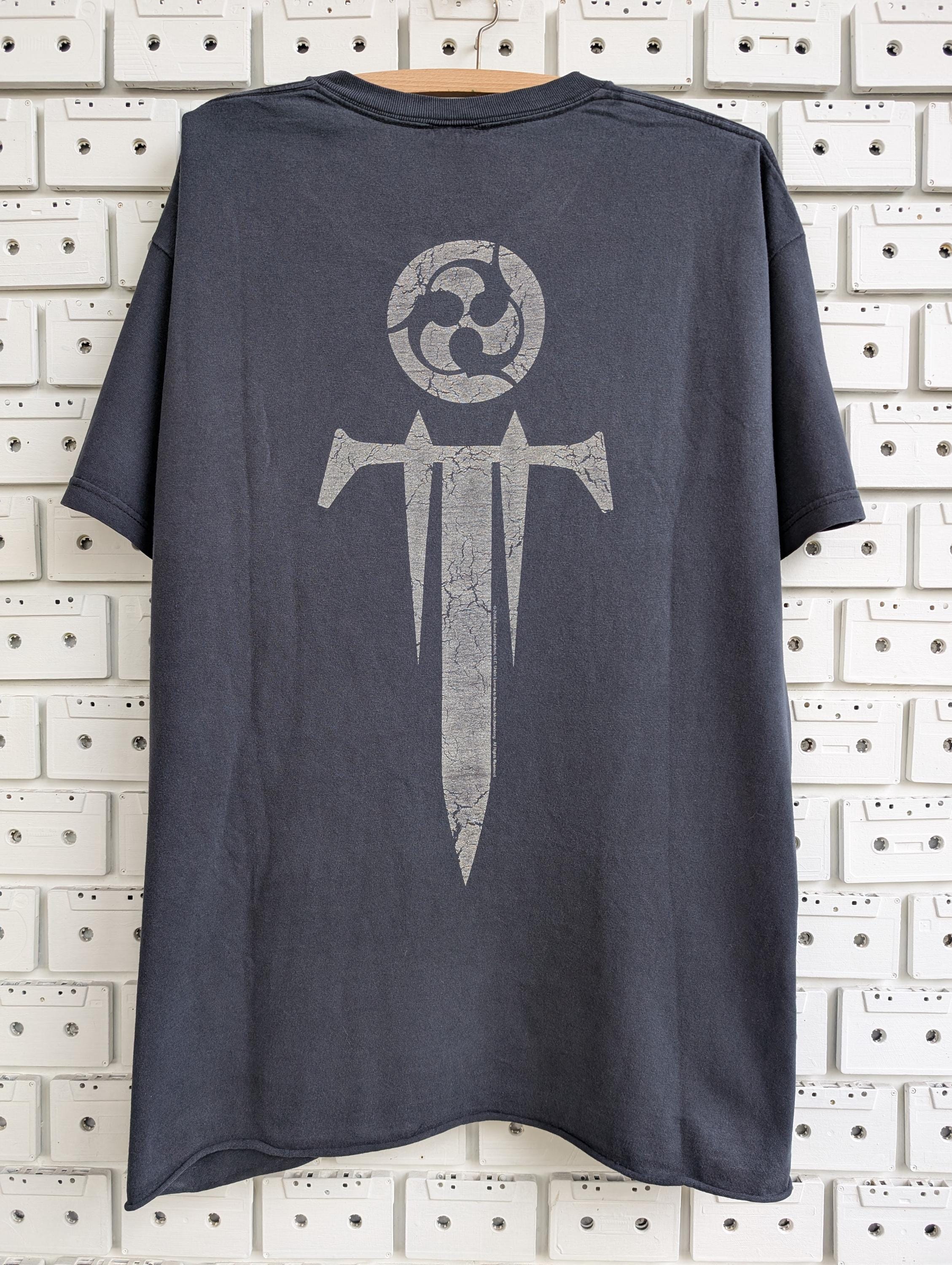 Vintage 2006 Trivium Cropped T-shirt Heavy Thrash Progressive