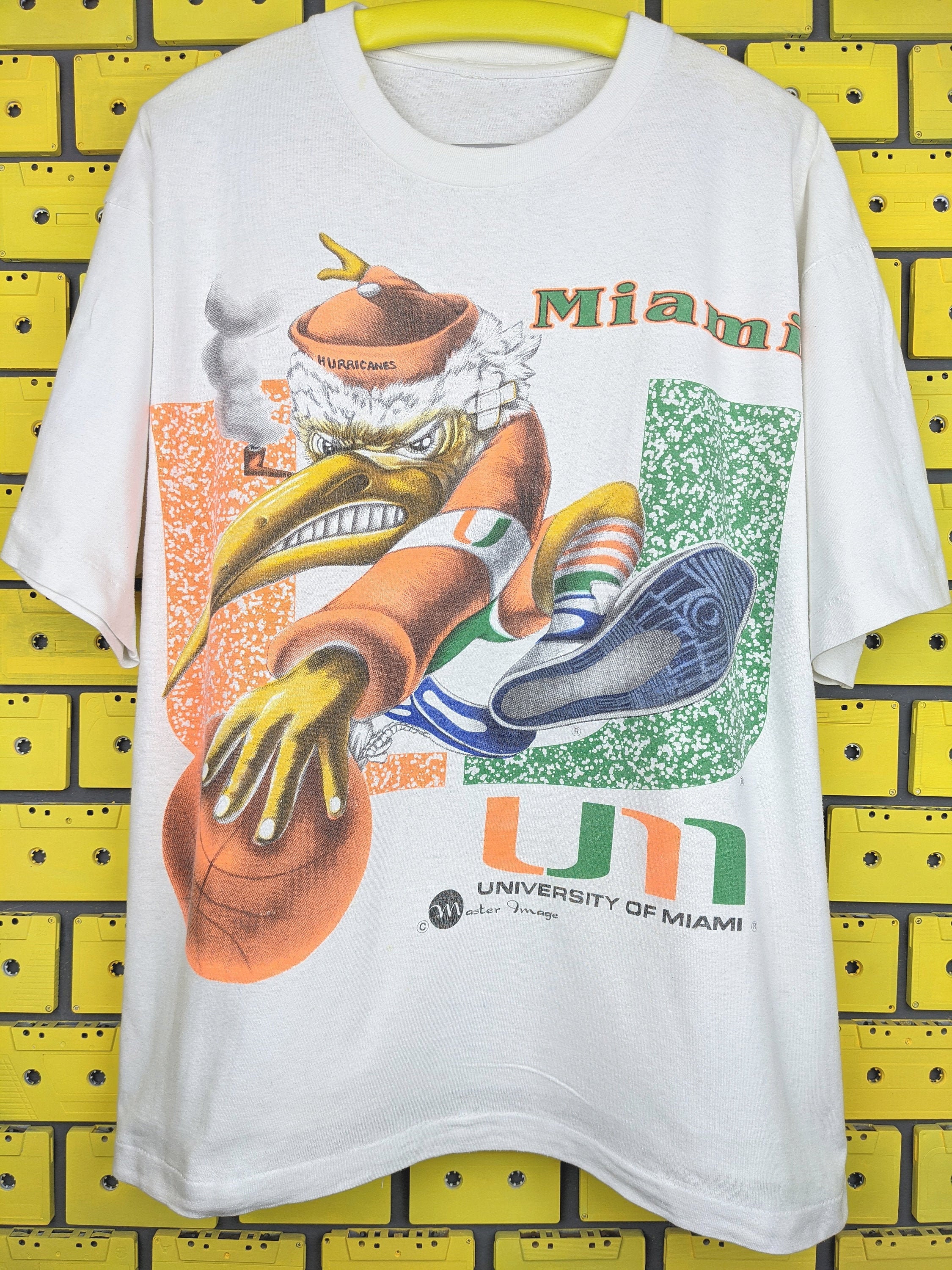 Vintage University Of Miami Hurricanes T-Shirt