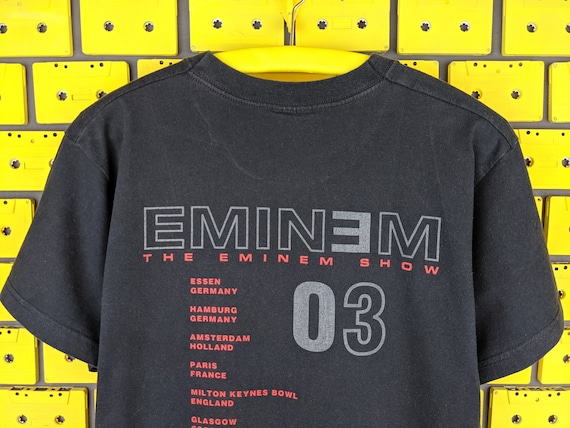 ヴィンテージ 2003 エミネム Tシャツ エミネム ショー ヨーロッパ 