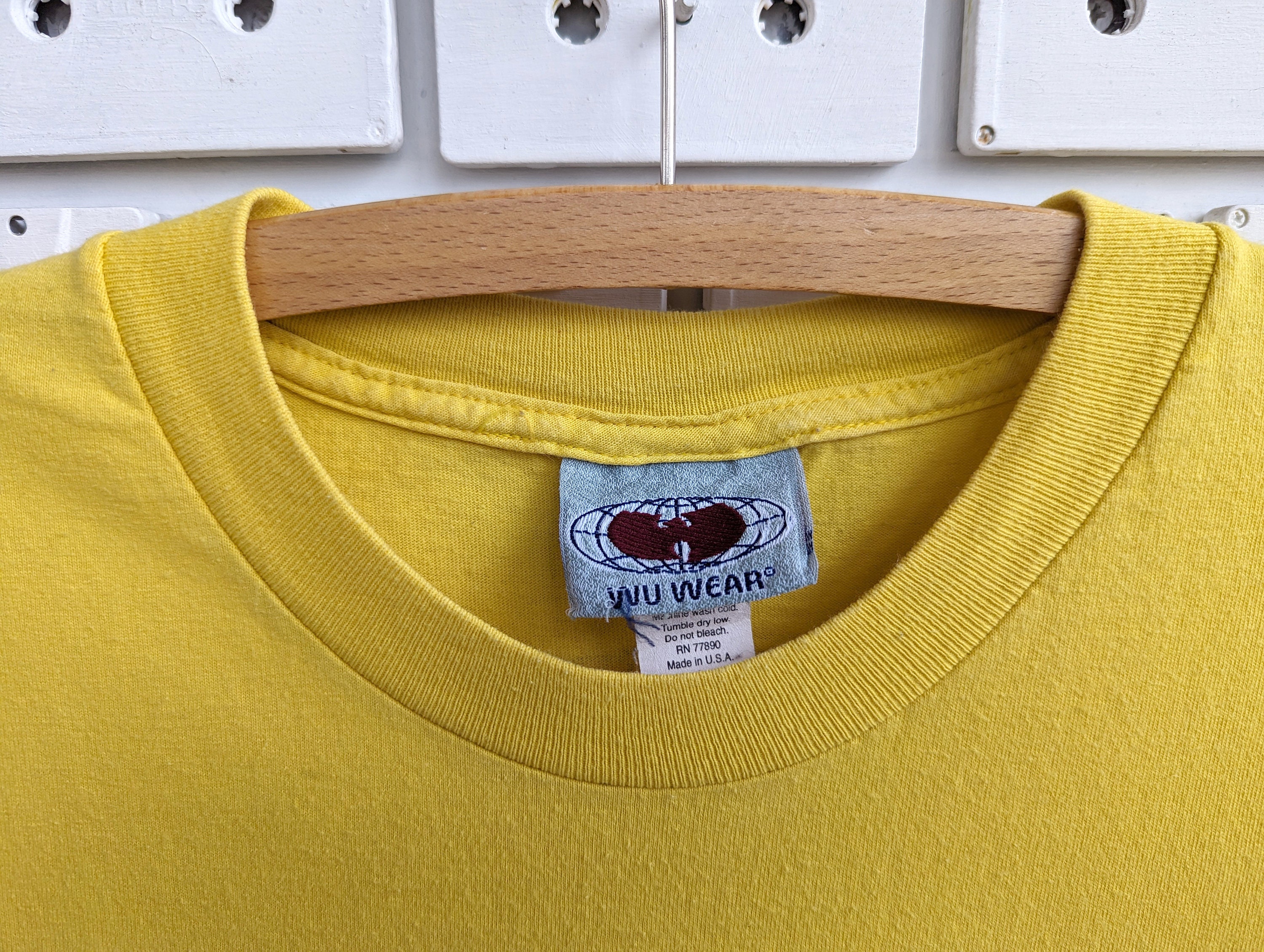 90年代ヴィンテージ Wu Wear Worldwide Tシャツ Wu Tang Clan ヒップ