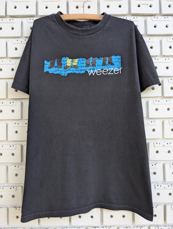 記念グッズ 1919 ヴィンテージ 2004 ウィーザー Tシャツ オルタナティブ オタク ロック